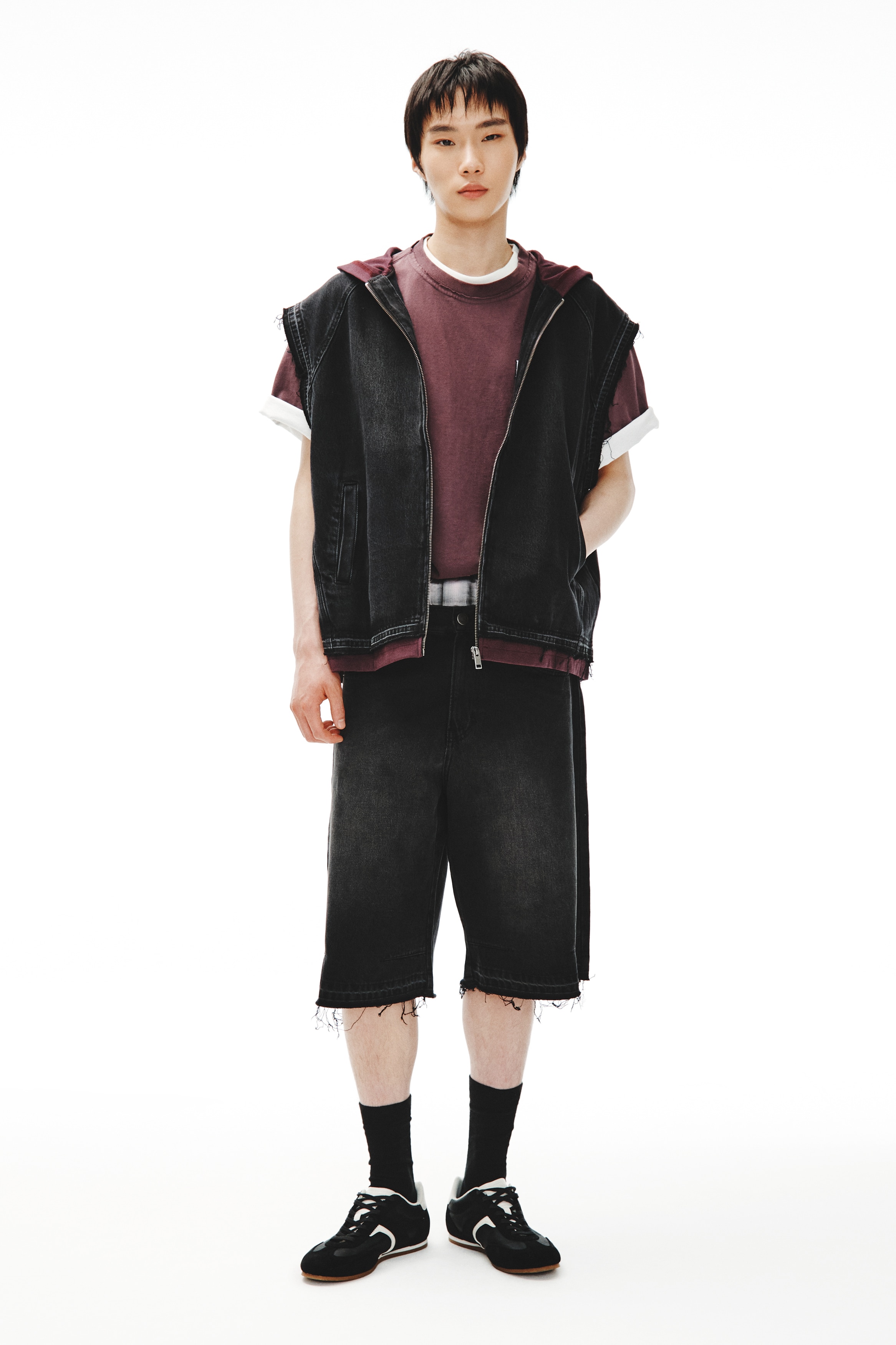 メンズデニムジャケット｜オーバーサイズ、フィット感、軽量 | H&M JP