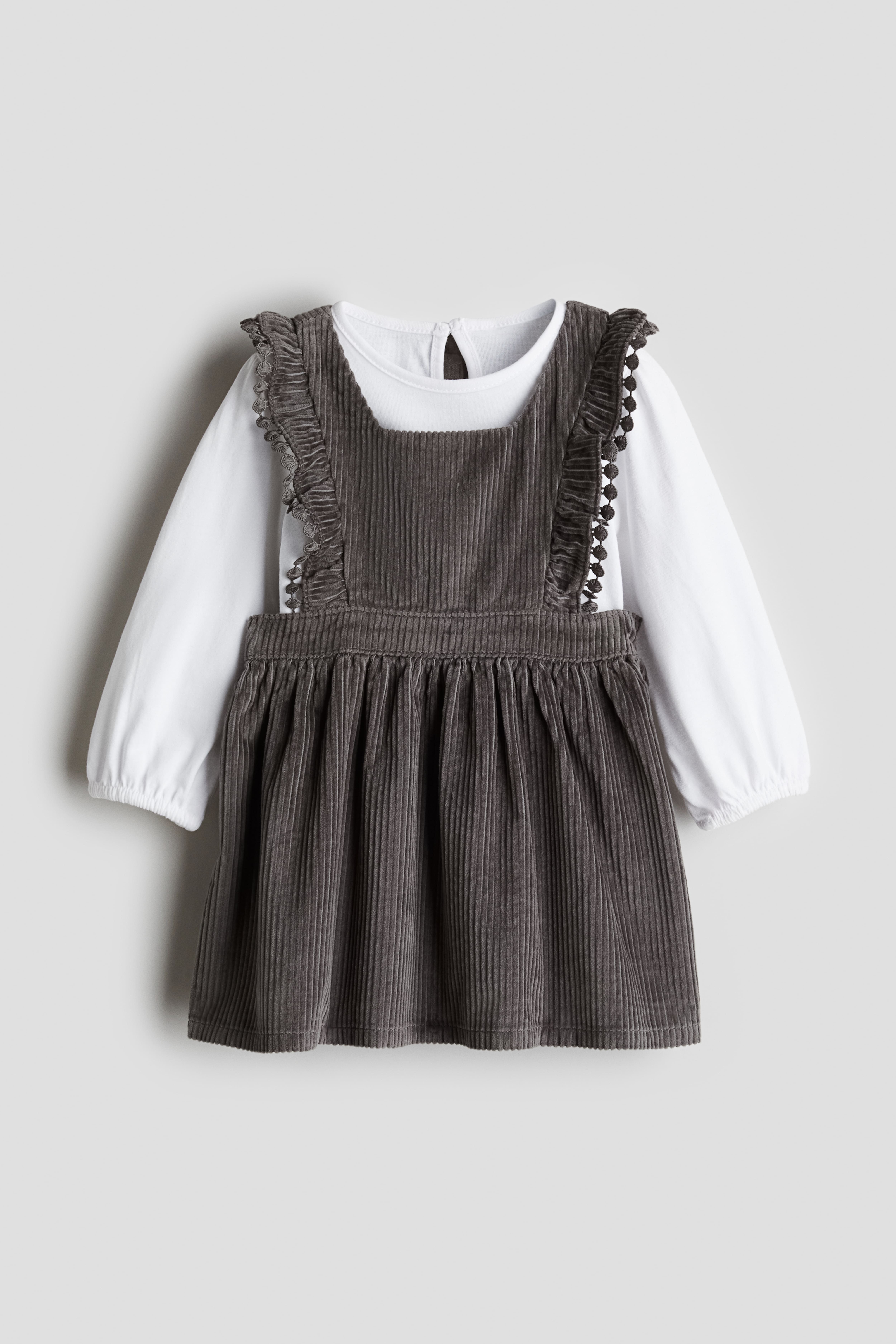 H M Baby Dress and Top Set