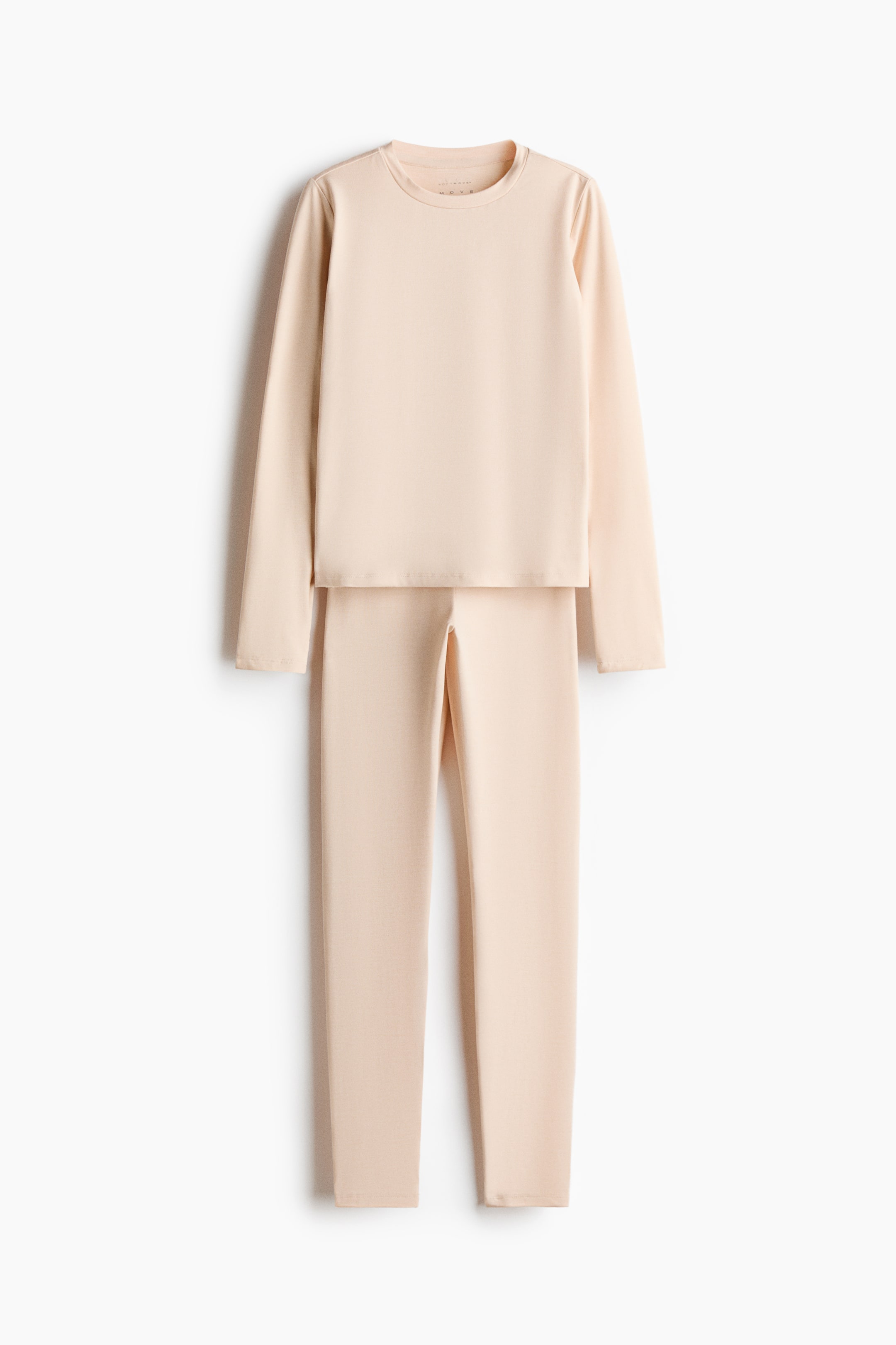 View larger image: 2-piece base layer set with SoftMove™ - Alpine white - Kids | H&M 1