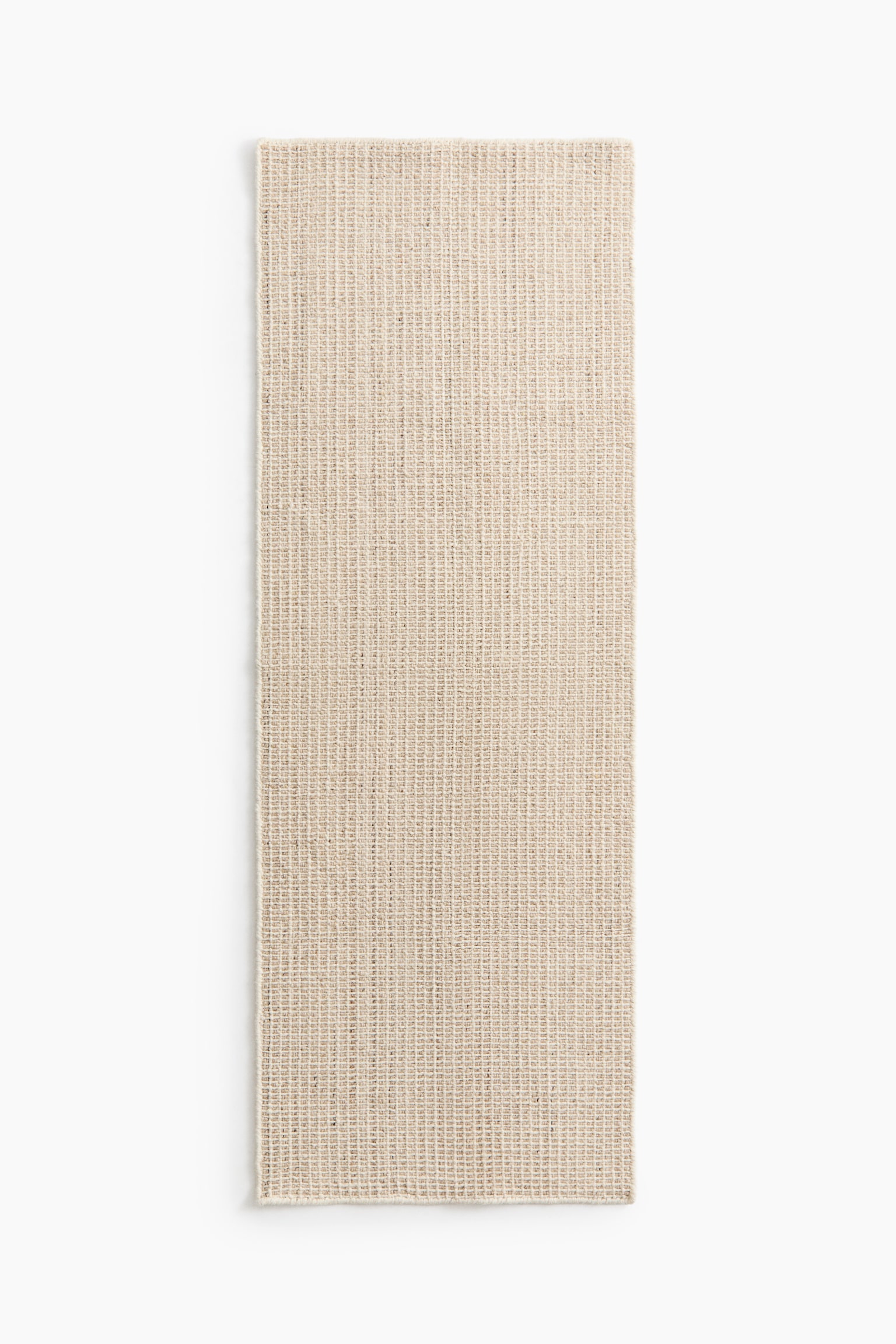 Tapis de couloir en laine - Beige