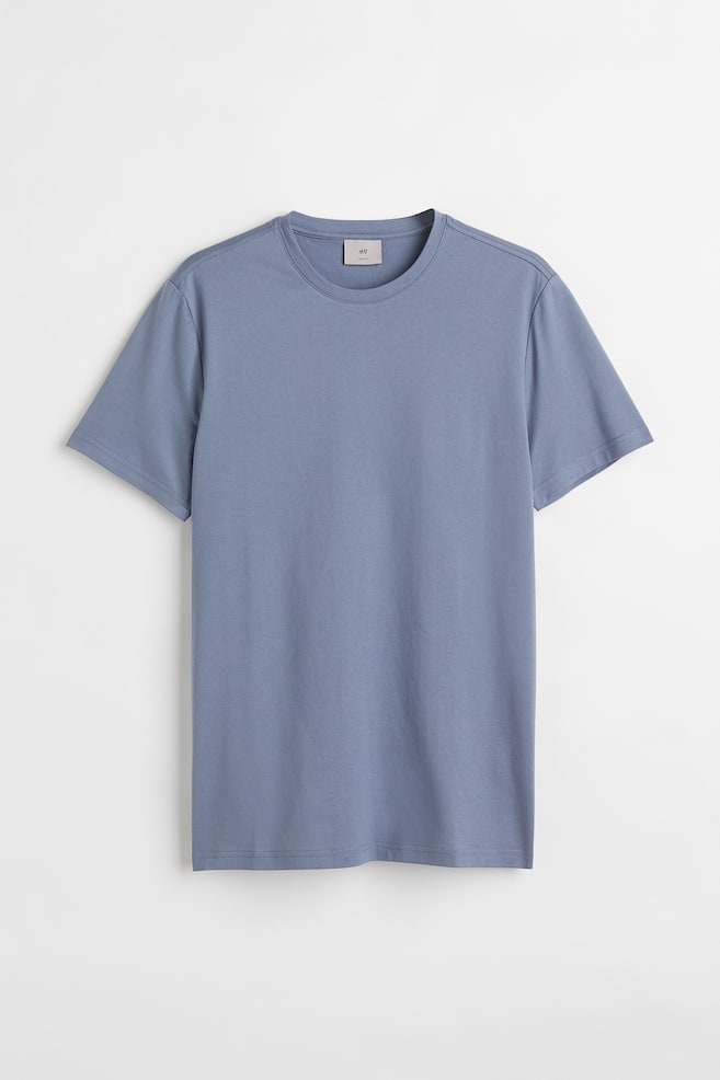 Slim Fit T-shirt i pimabomull - Dueblå/Hvit/Sort/Rød/dc/dc/dc/dc/dc/dc/dc/dc/dc - 1
