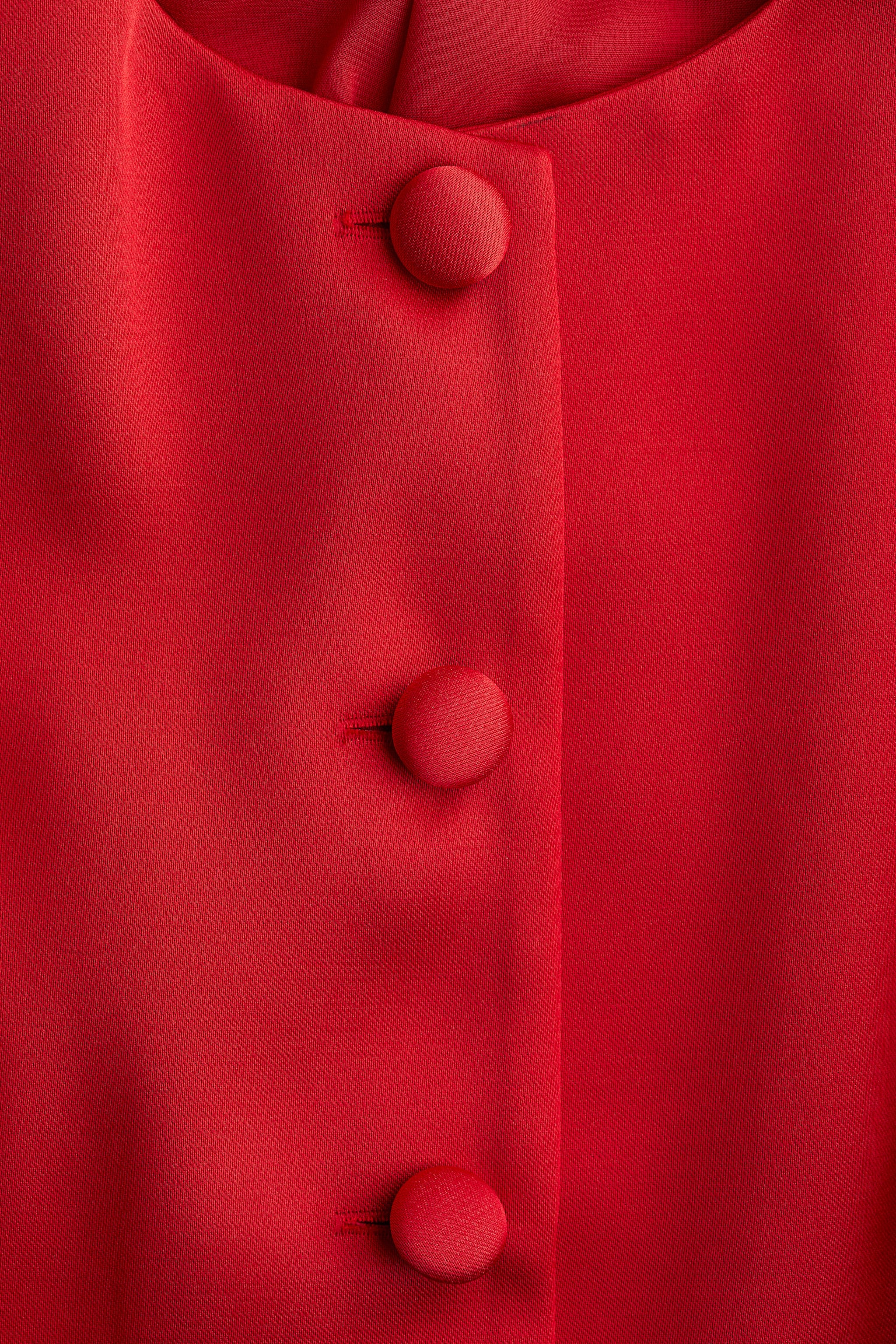 Puff-sleeved blouse - Red/Dark green/Black/Light beige/Brown/Light greige - 4