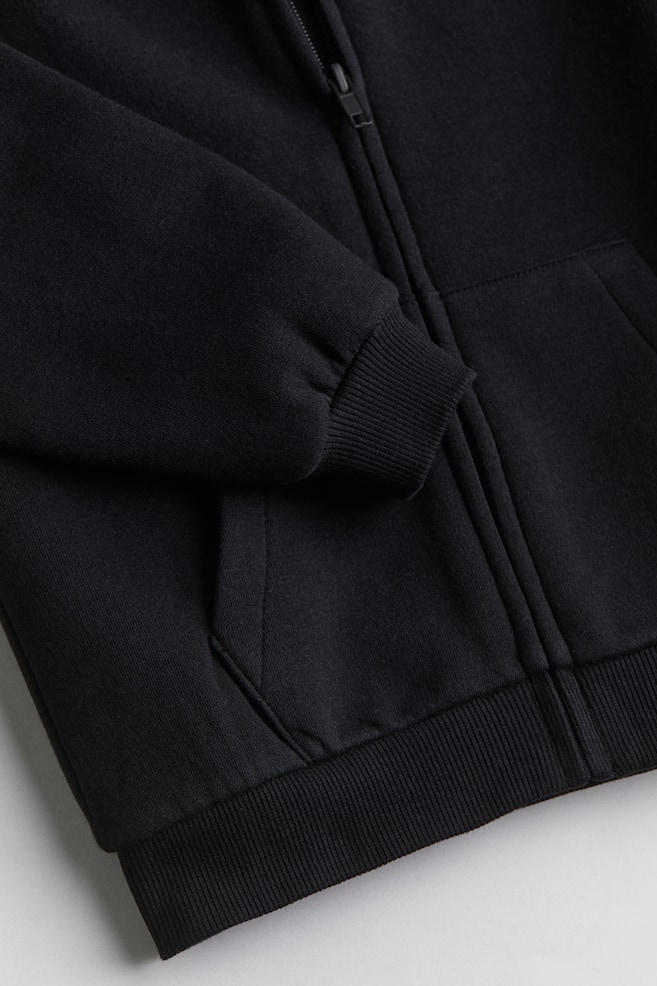 Veste à capuche zippée - Noir/Bleu marine/Gris clair chiné/Marron/dc/dc/dc - 2