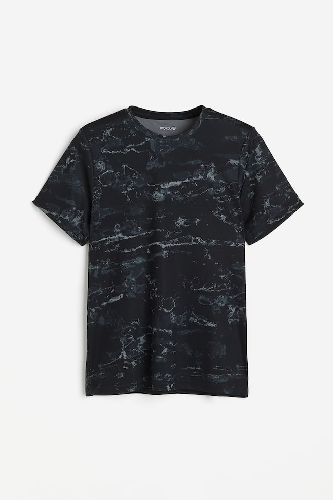 T-shirt de sport DryMove™ - Noir/marbre/Noir/Blanc/Bleu marine/Vert kaki foncé/Vert kaki foncé/Gris - 2