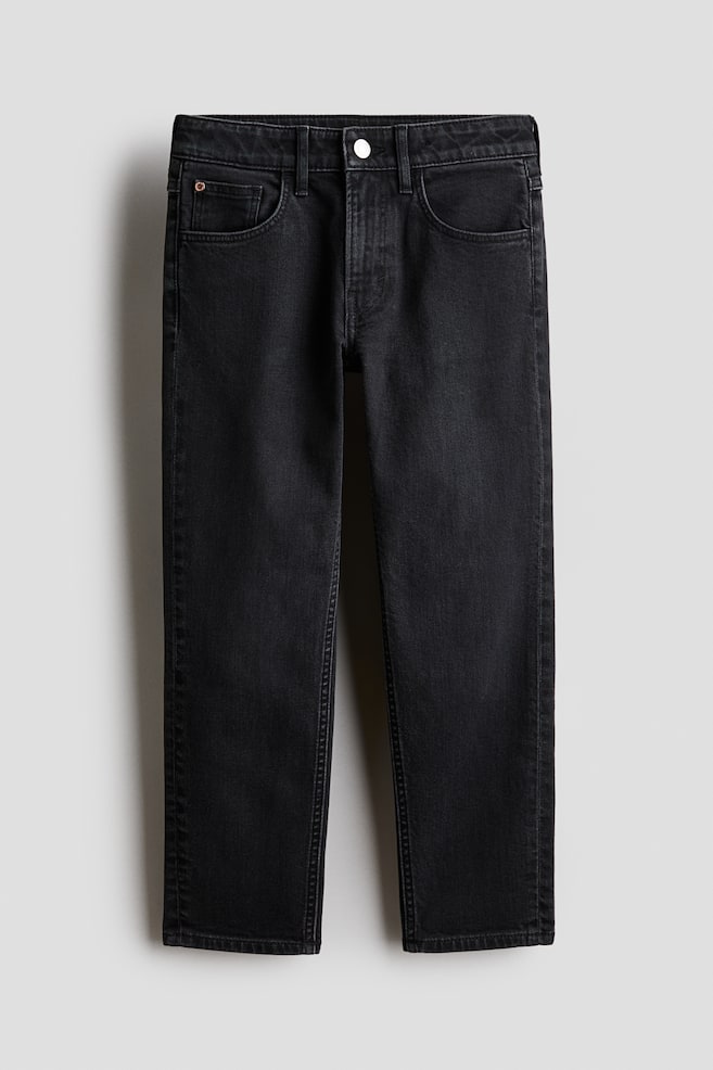Relaxed Tapered Fit Jeans - Black/Light denim blue/Dark denim blue/Light denim blue/Denim gray/Dark denim blue/Light denim blue/Light denim blue - 1