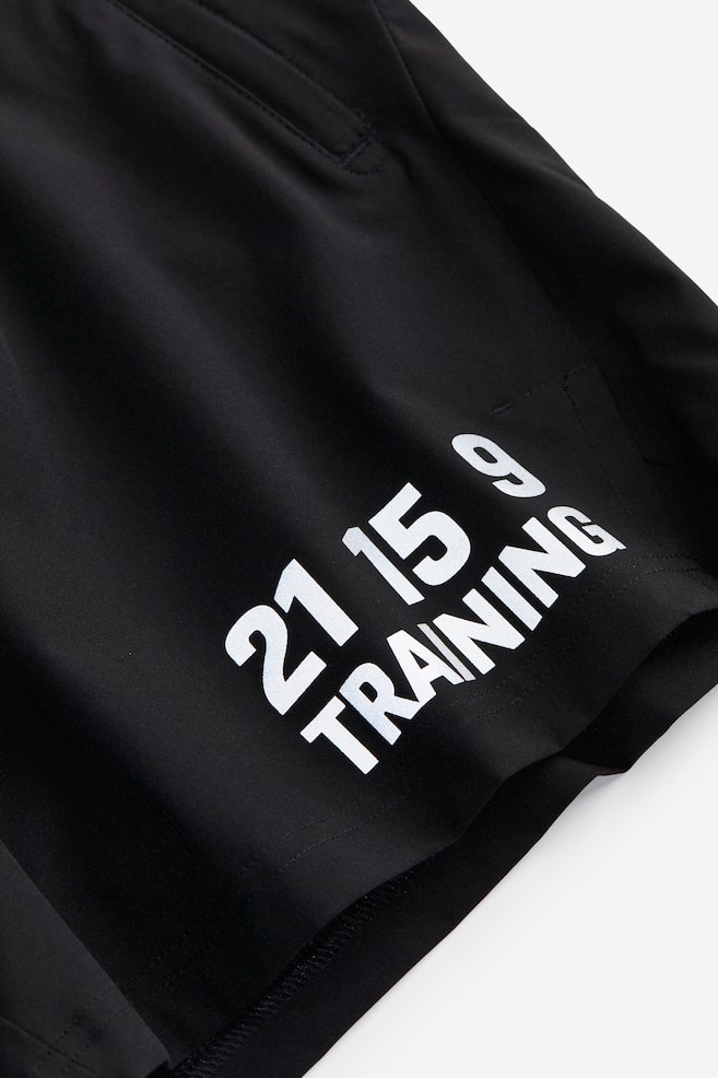 DryMove™ Sports shorts - Black/Training/Black/Patterned - 11