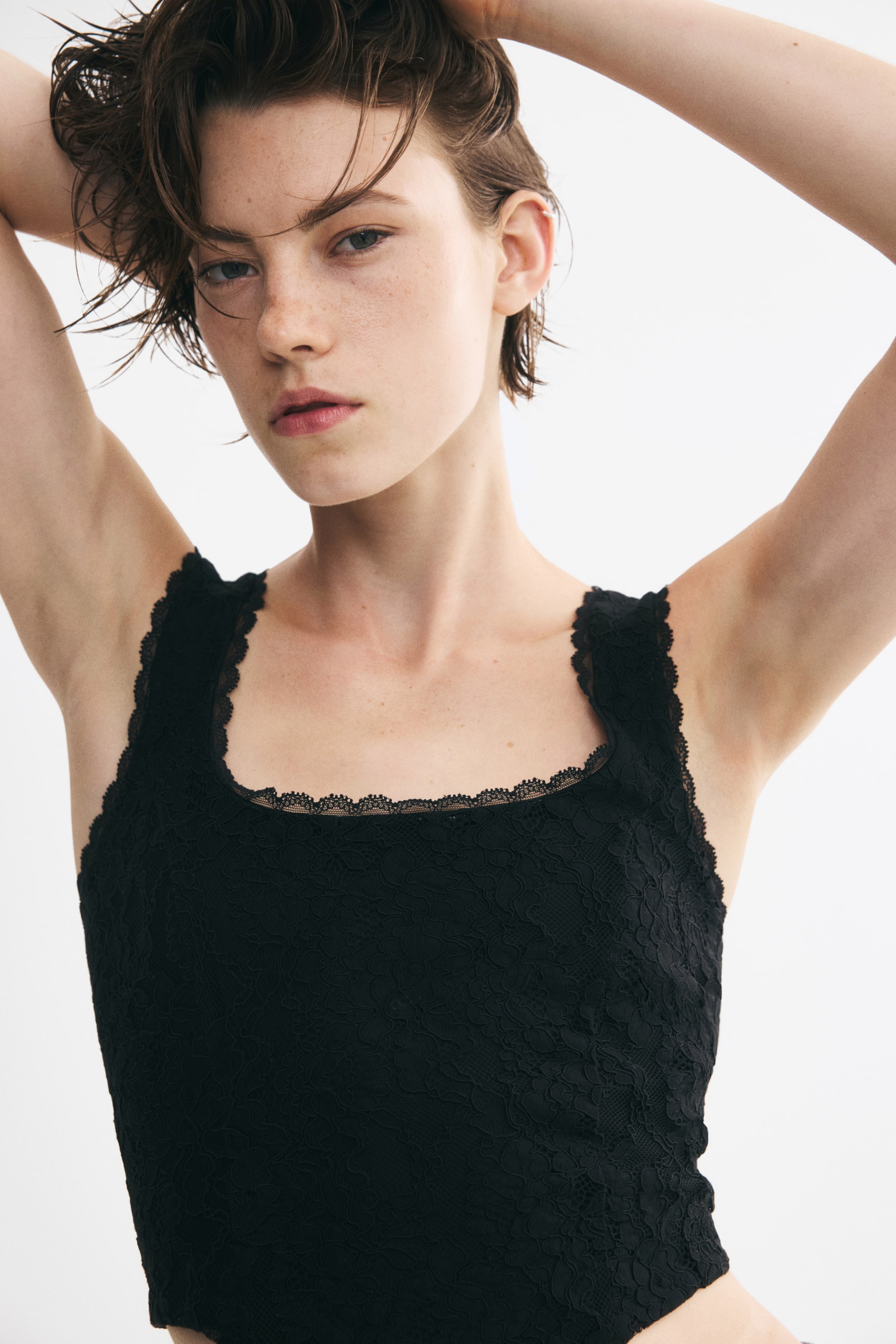 Lace Corset Top