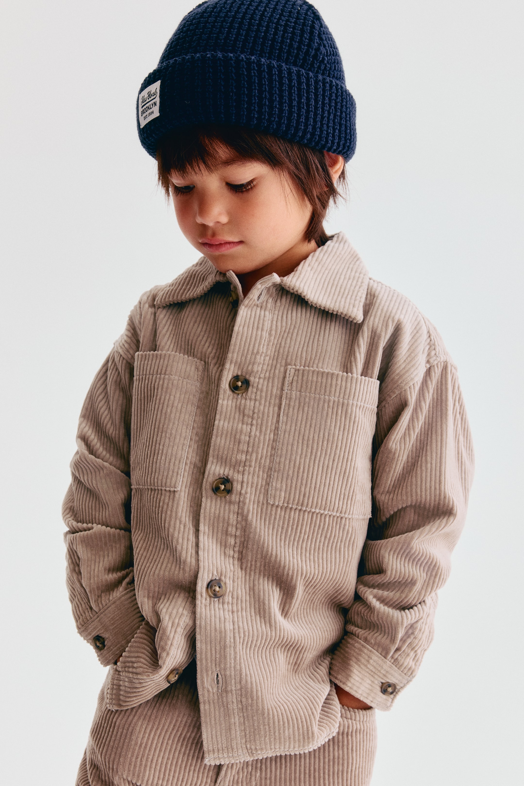 Cotton Corduroy Overshirt