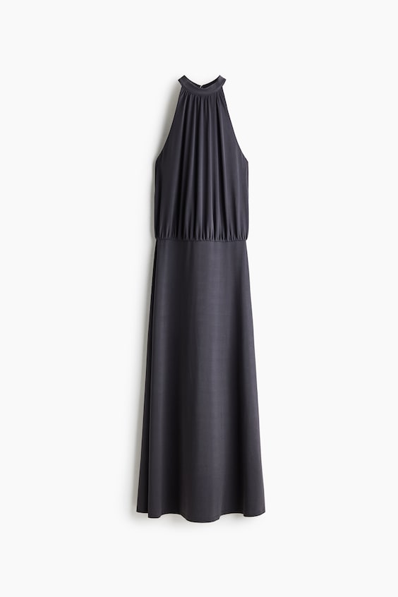Женские платья H&M Gathered Open-Back Dress