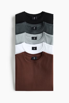 5-pack T-shirt Slim Fit