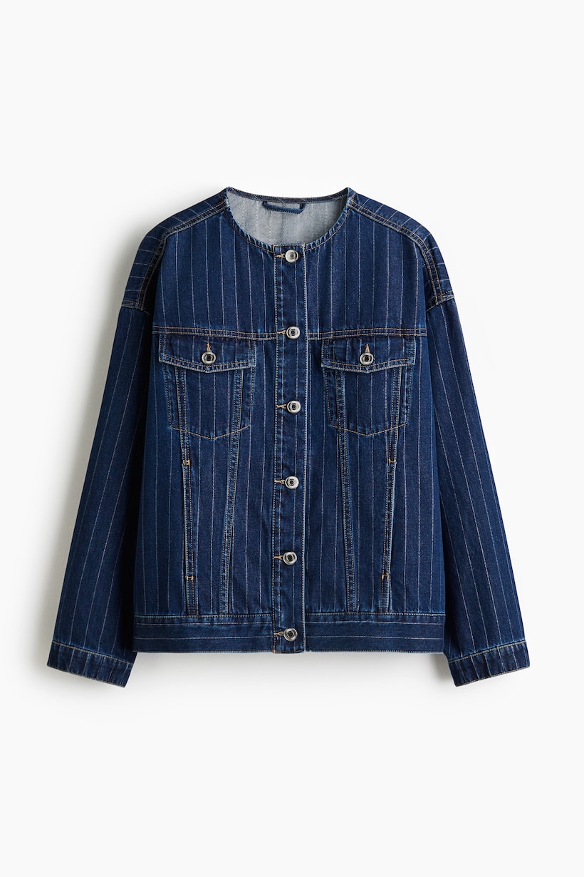 Jeans Chamarras De Mezclilla Mujer H&m Chamarras De Mezclilla