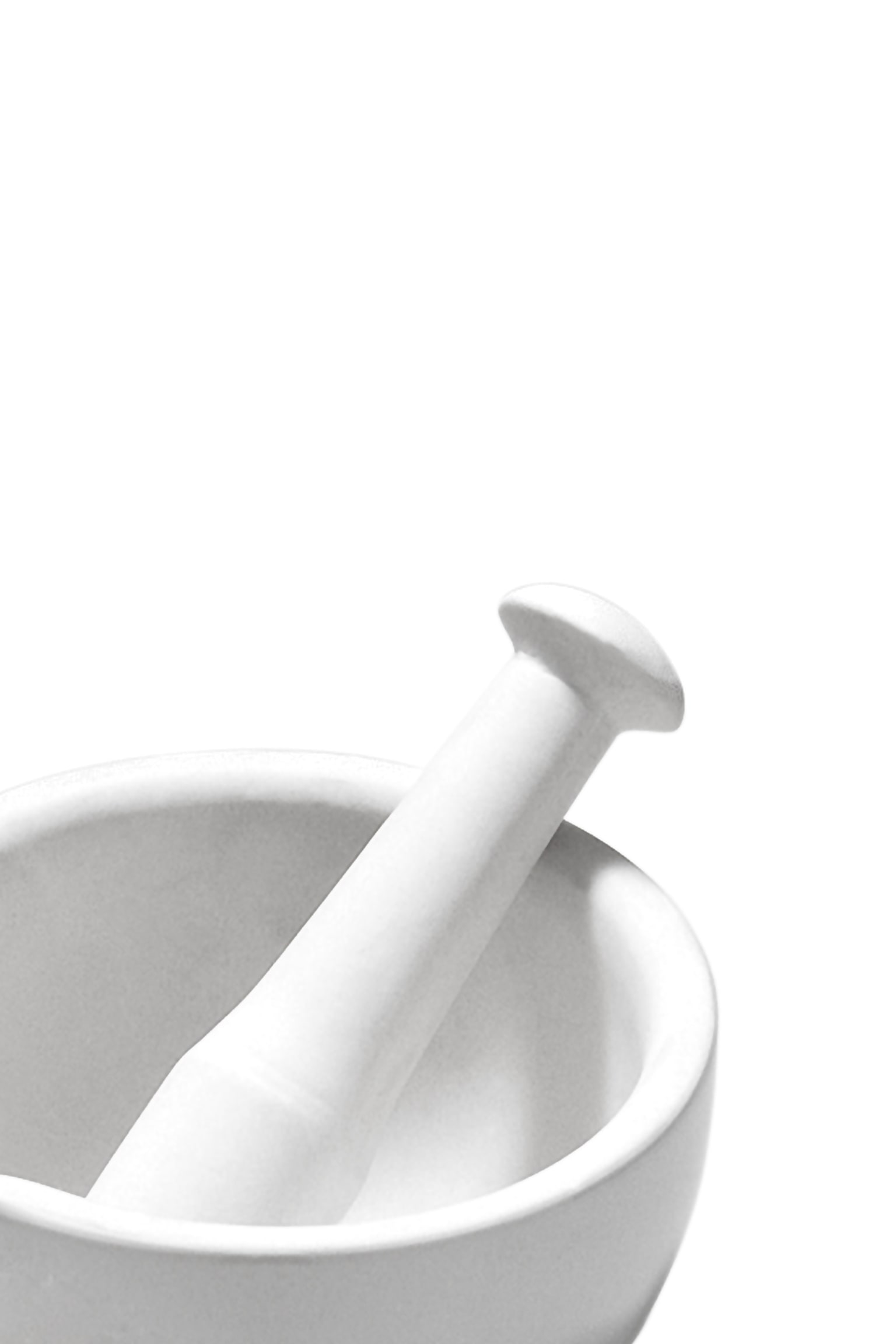 Granite Large Mortar And Pestle - White - 2