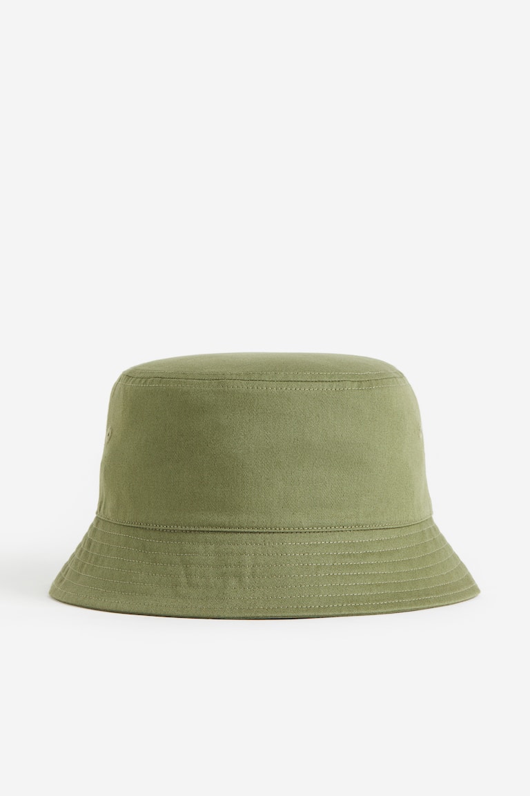 ツイルバケットハット - カーキグリーン - Kids | H&M JP