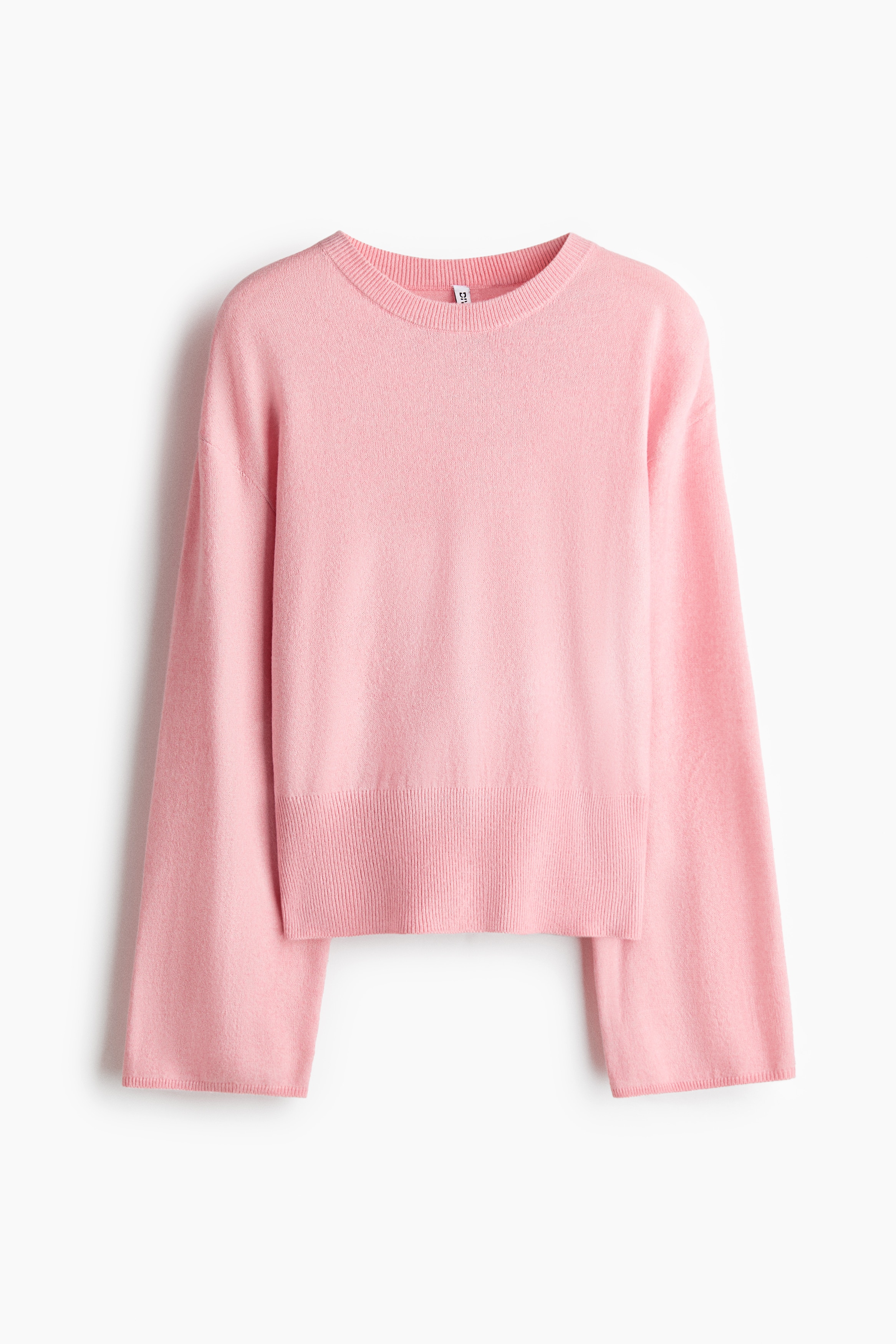 Pullover in maglia - Rosa polvere chiaro/Viola scuro/Turchese polvere chiaro