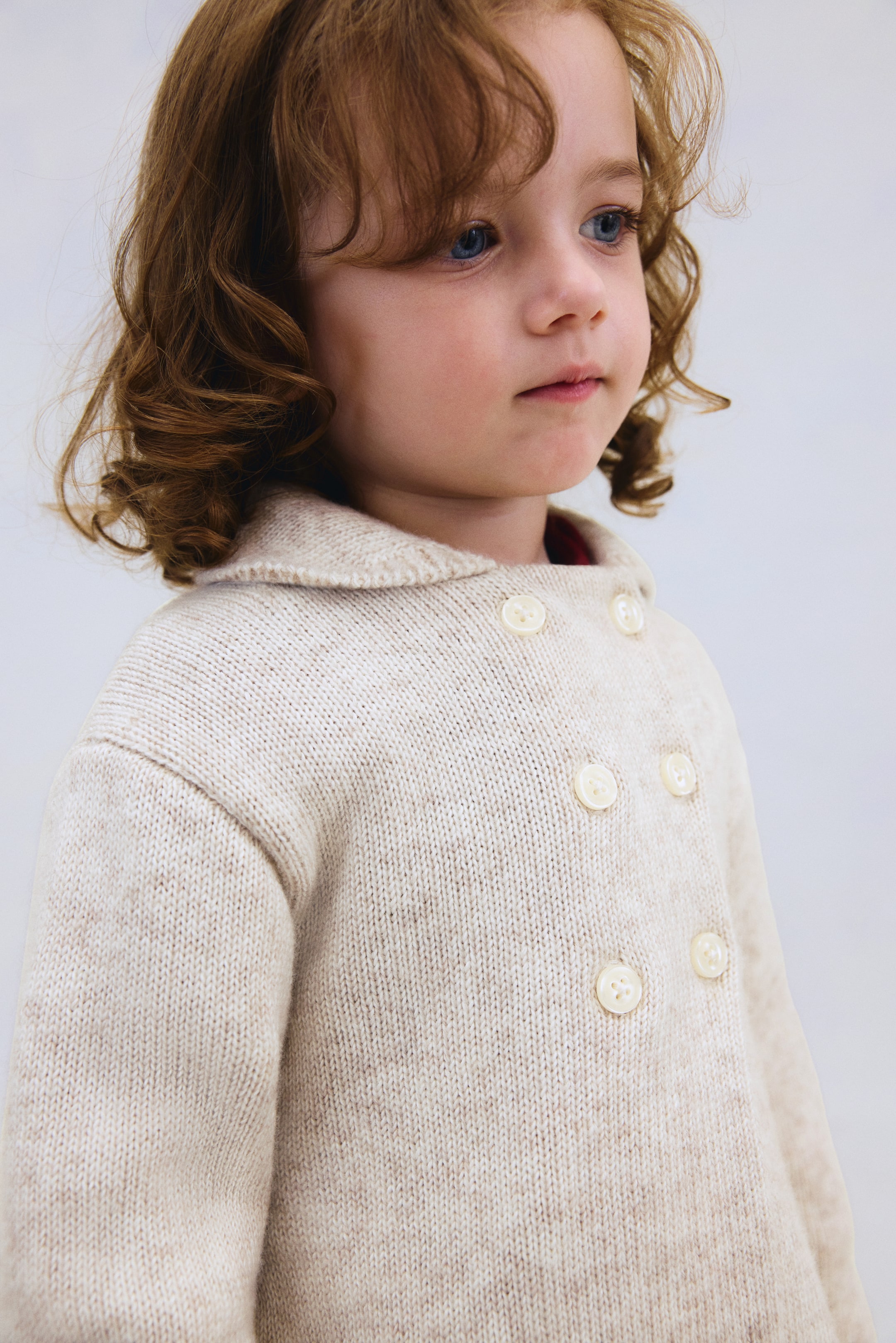 Agrandir l'image: Manteau trapèze en laine mélangée - Beige clair - ENFANT | H&M FR 2
