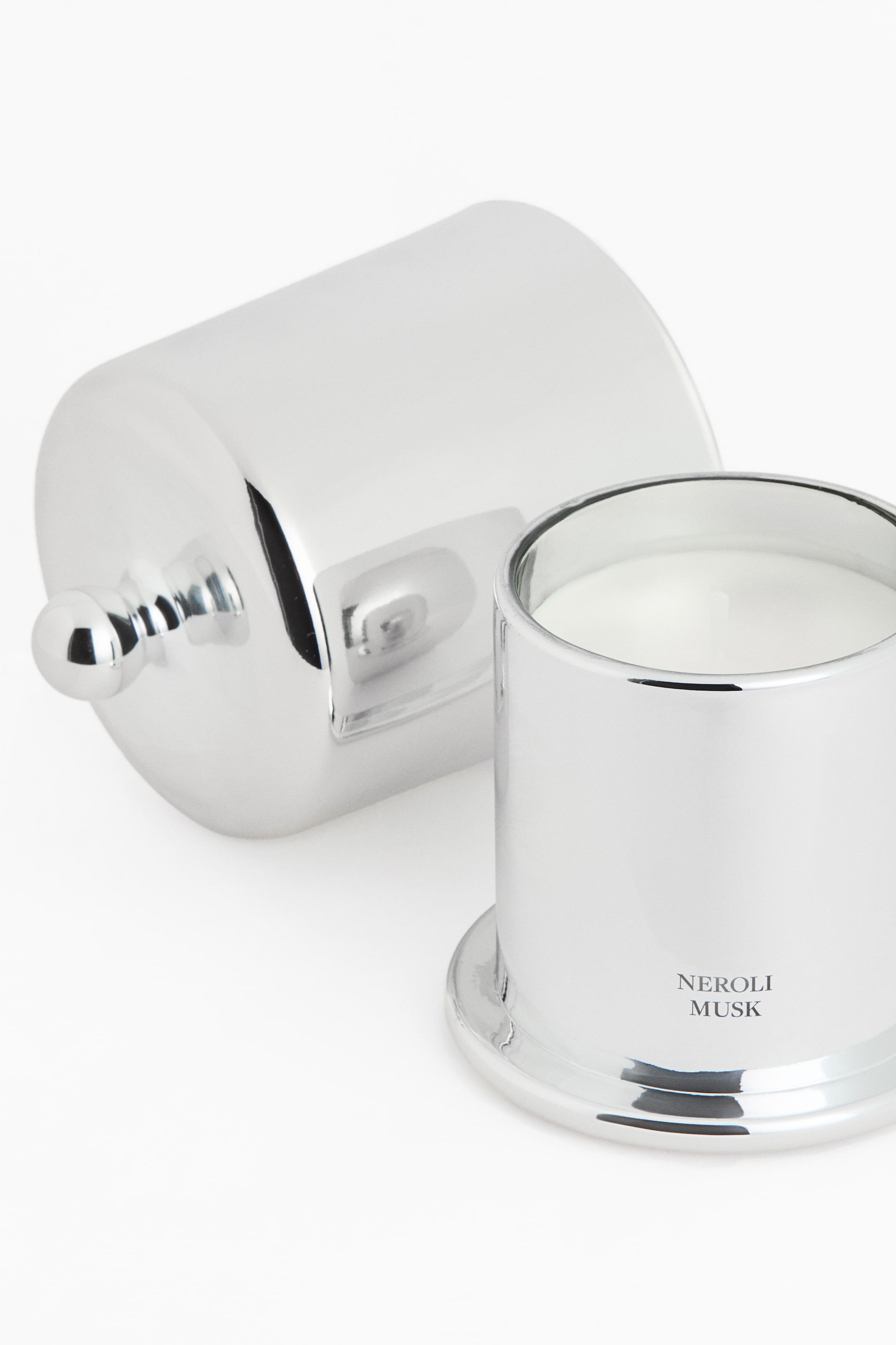 Scented Candle with Cloche Lid