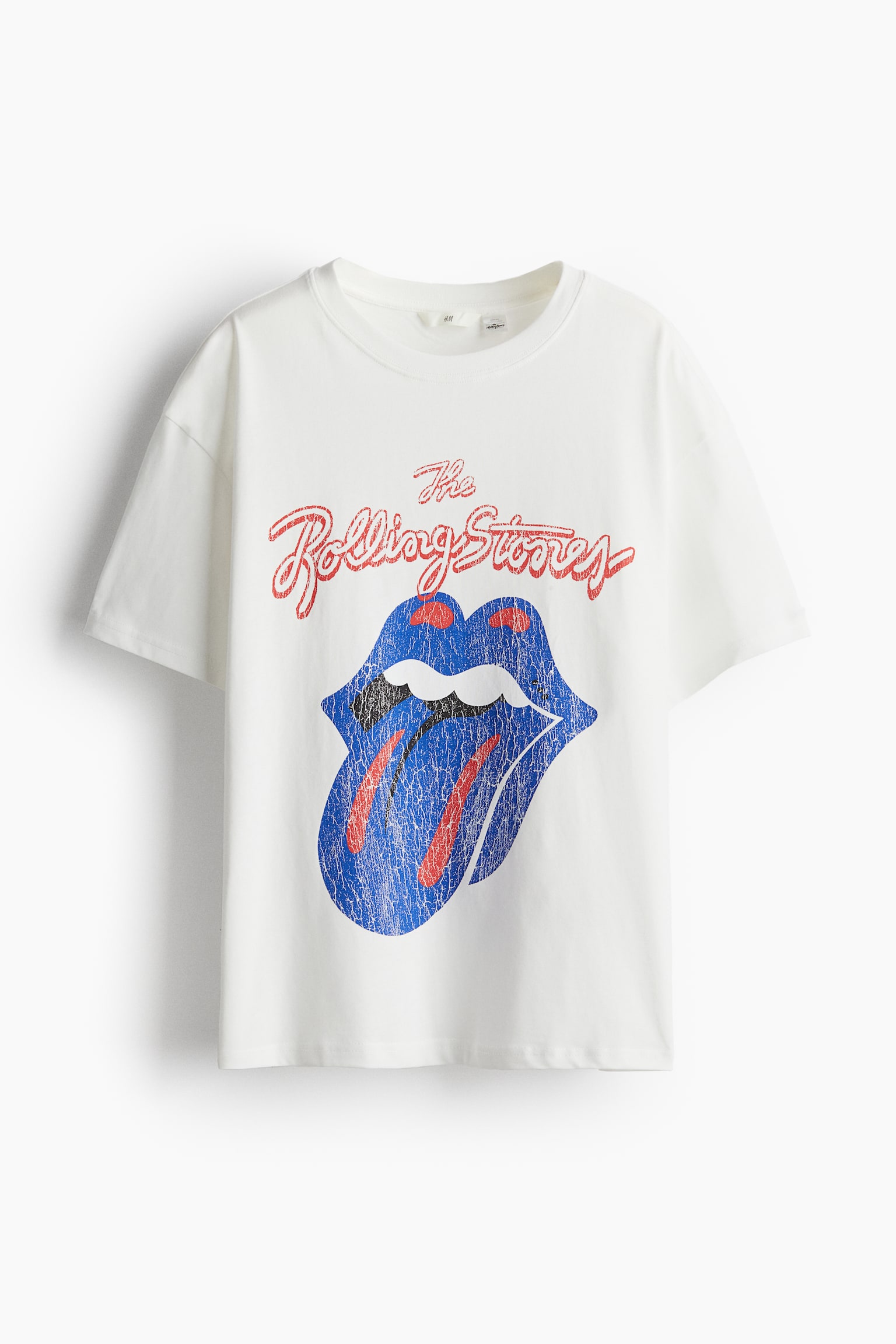 Oversized printed T-shirt - White/The Rolling Stones/Dark grey/George Michael/White/The Rolling Stones/Grey marl/Stanford University/Cream/Nirvana/White/The Beatles/Cream/Smiley® Originals/Dark grey/AC/DC/Dark grey/Def Leppard - 2