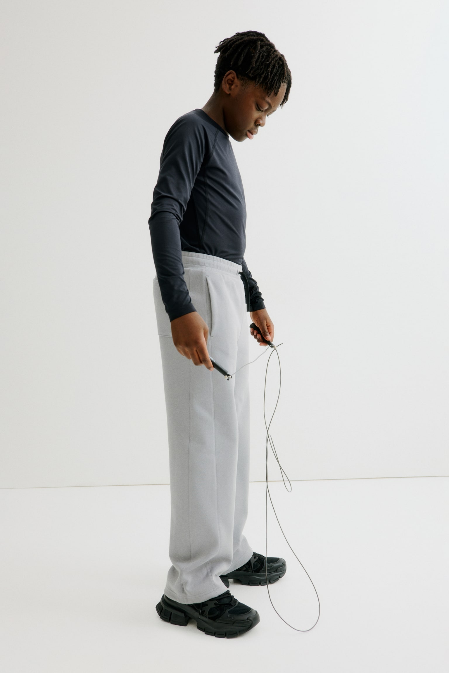 Slim Fit Sports top with DryMove™ - Black - 5