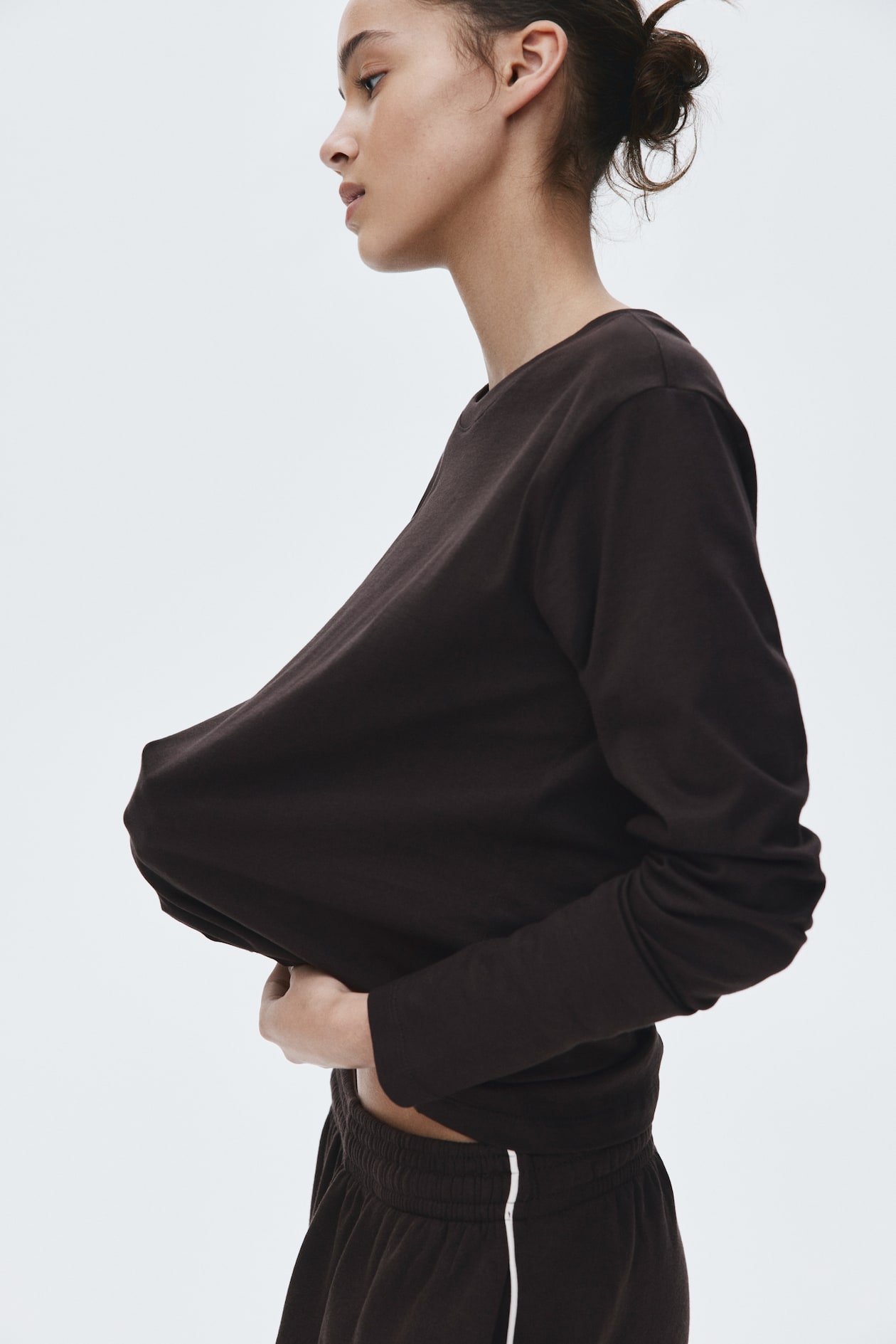 Long-Sleeved Cotton Top - image 4