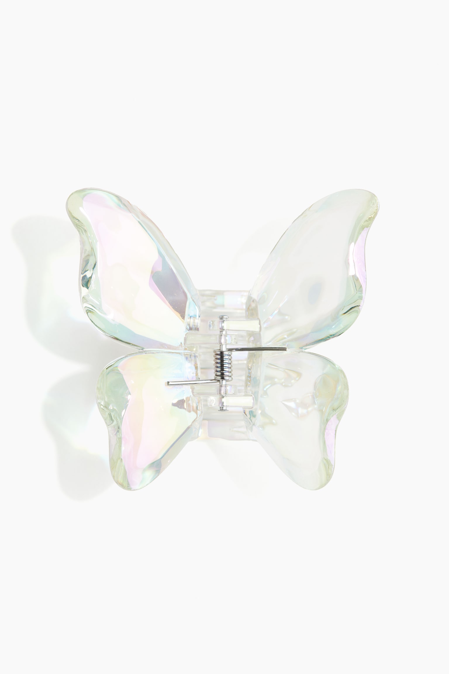 Butterfly-shaped hair claw - Transparent - 1