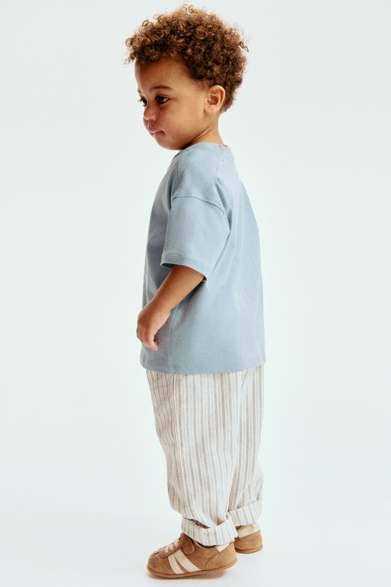 Linen-blend trousers - 3