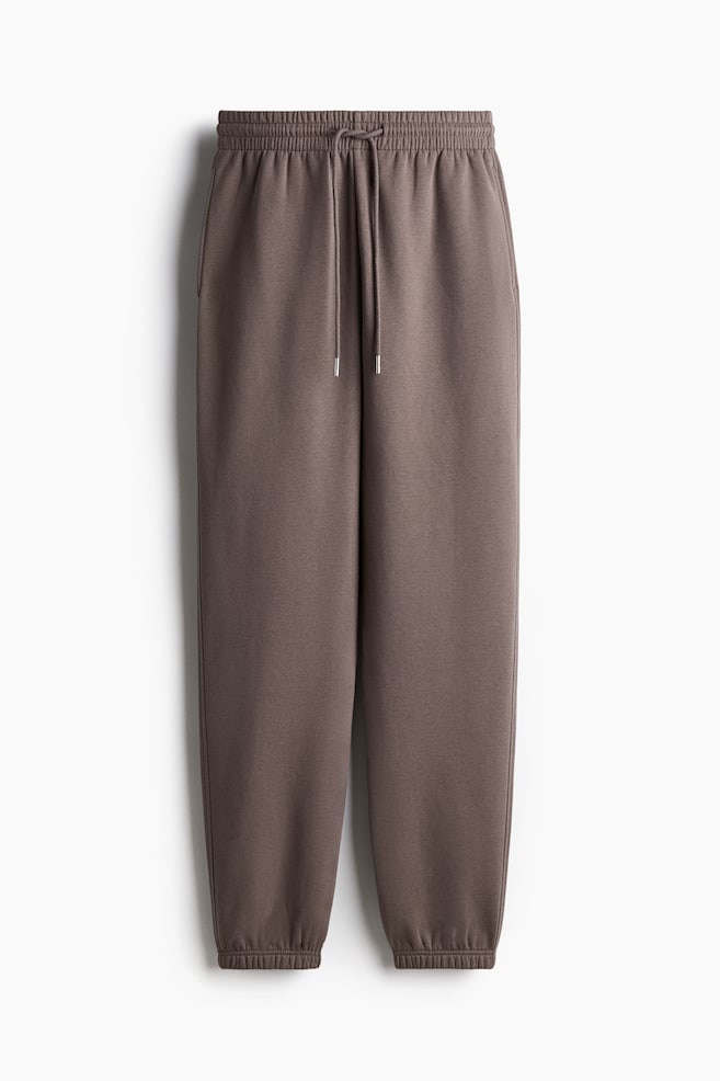 Cotton-blend Sweatpants - Dark taupe/Black/Dark gray/Light grey marl/Light dusty pink/Light beige/Black/Light yellow/Light gray melange - 1
