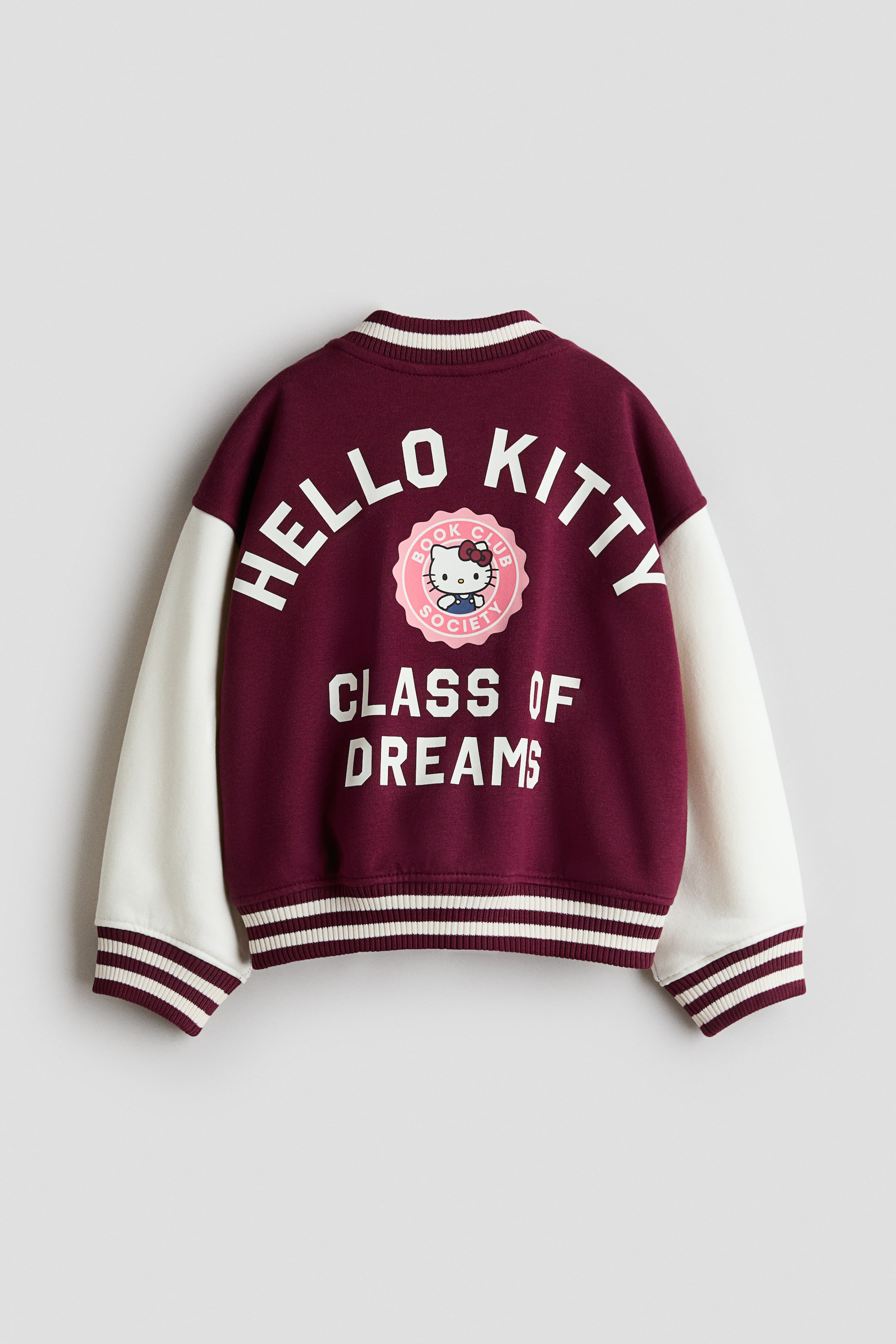 Детские куртки H&M Oversized Motif-Detail Baseball Jacket — фото 6