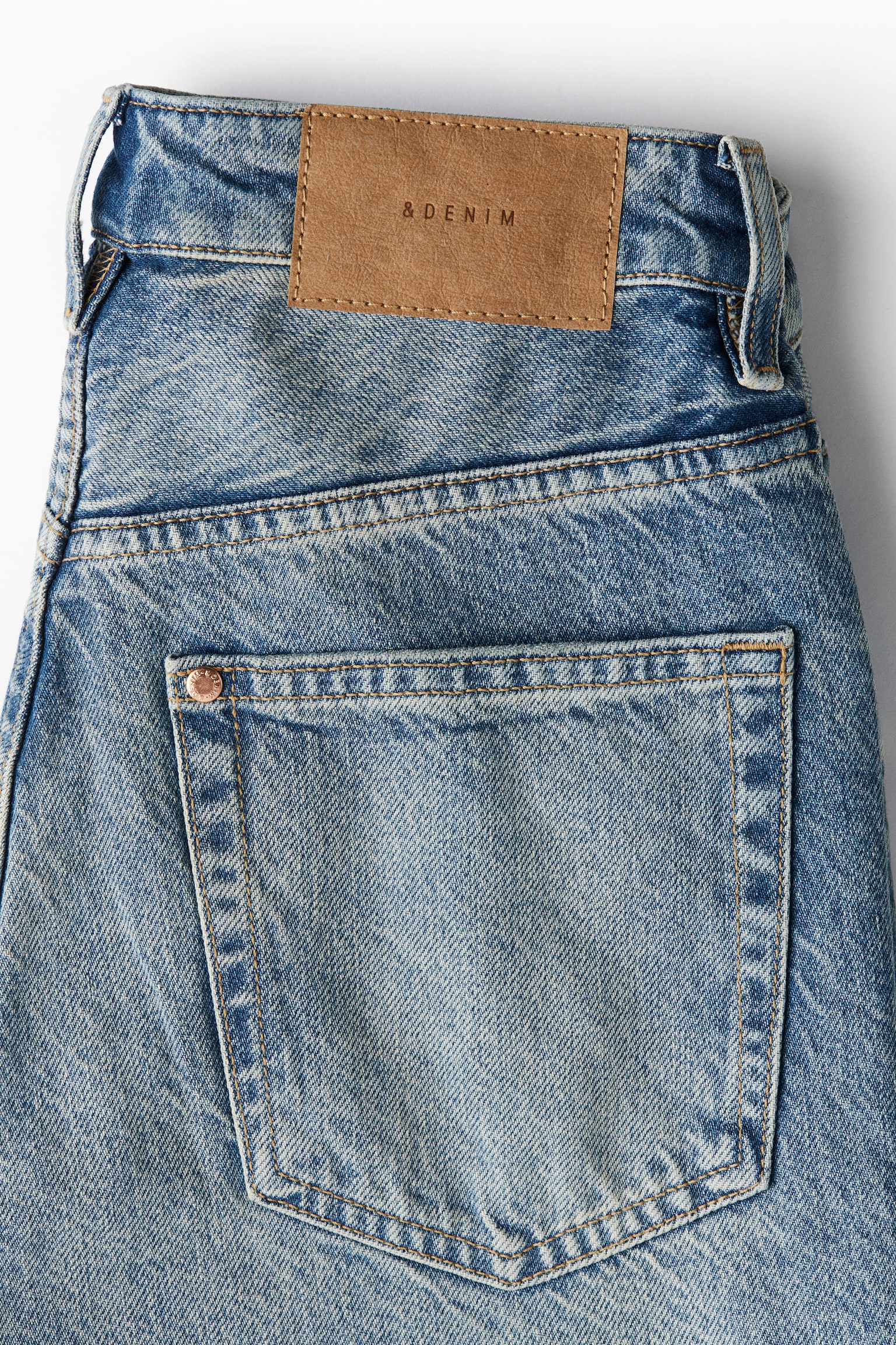 Straight High Jeans - Light denim blue/Black/Denim blue/Light denim blue/Navy blue/Denim grey - 4