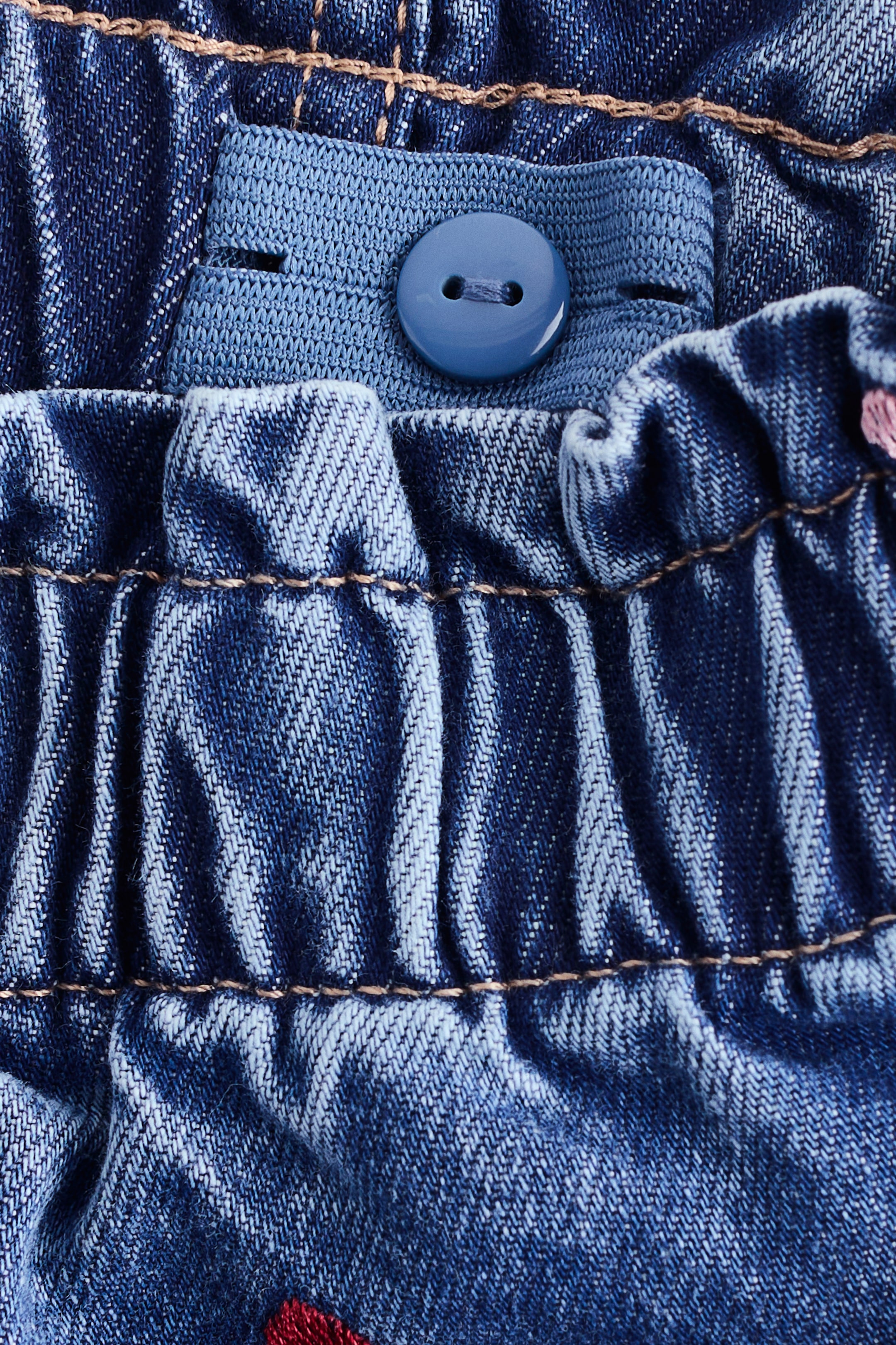 Embroidered-Detail Shorts