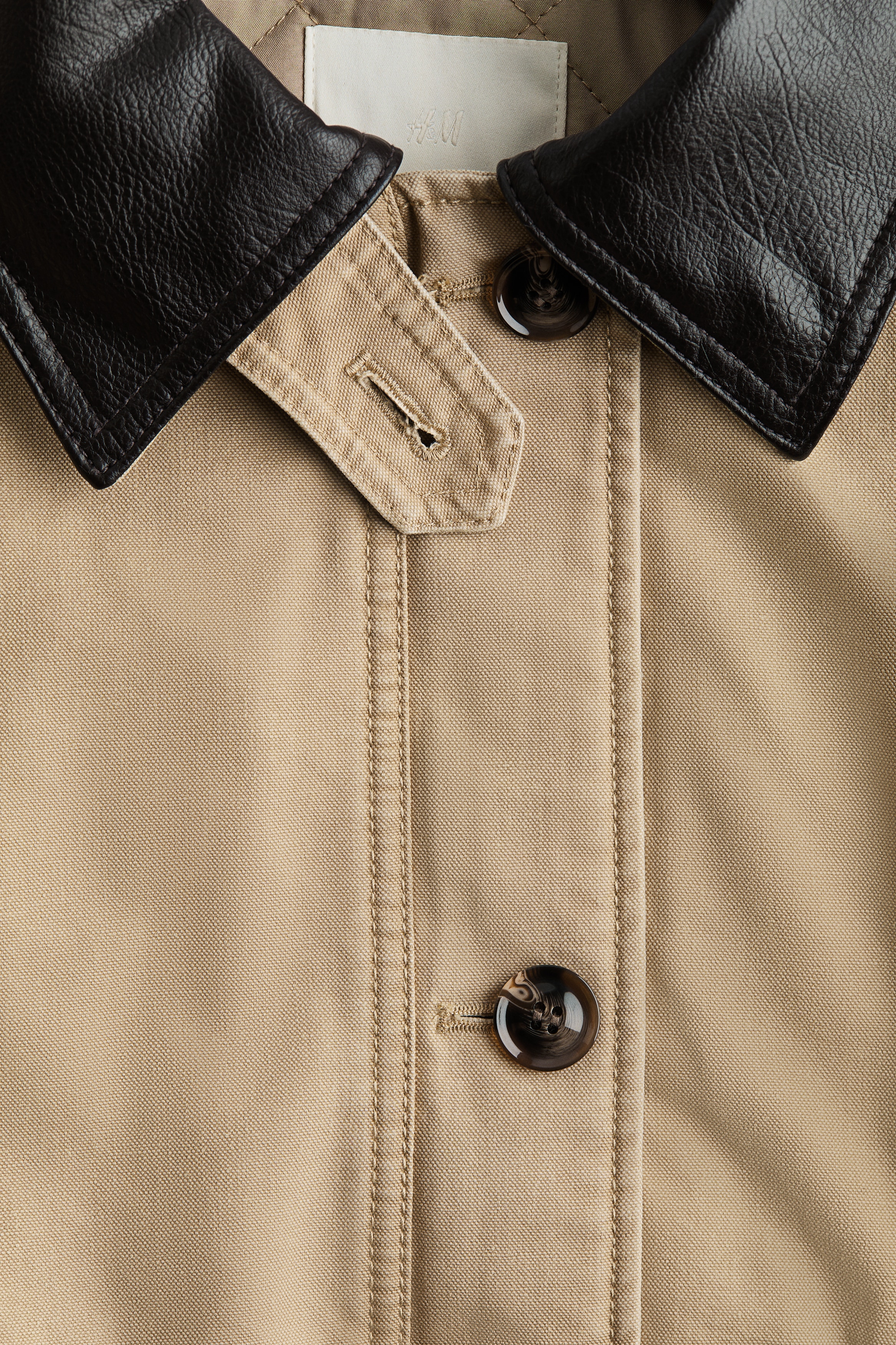 Padded Canvas Jacket - thumbnail 8