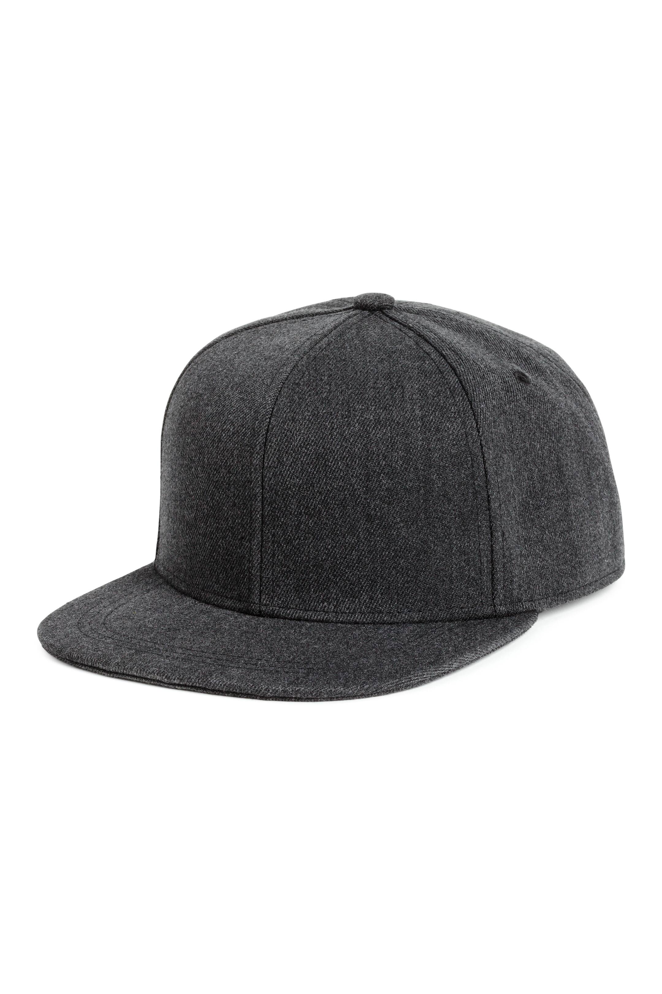 View larger image: Twill cap - Dark grey - Men | H&M GB 1