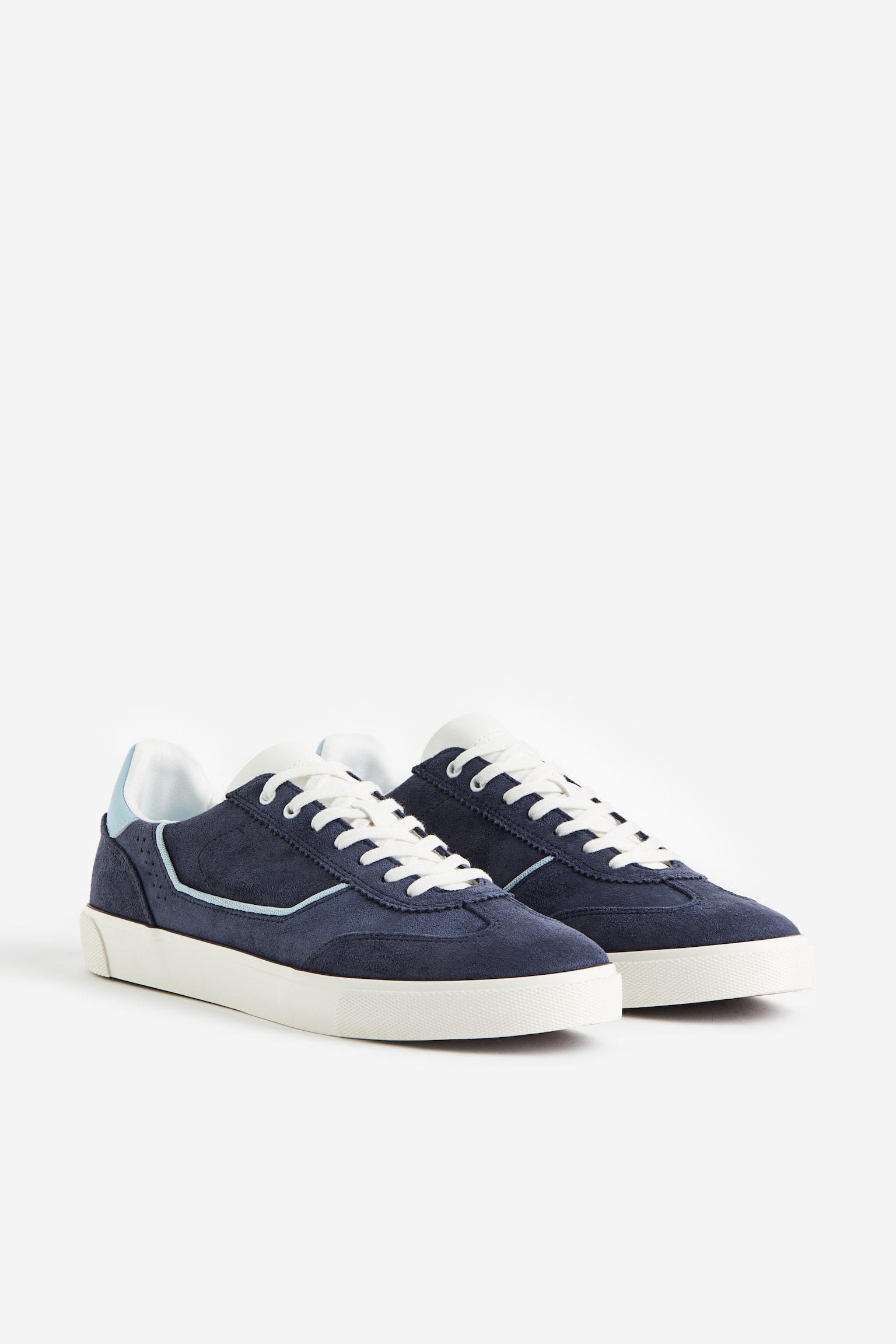 Sneakers - Navy blue/Light grey/Beige - 2