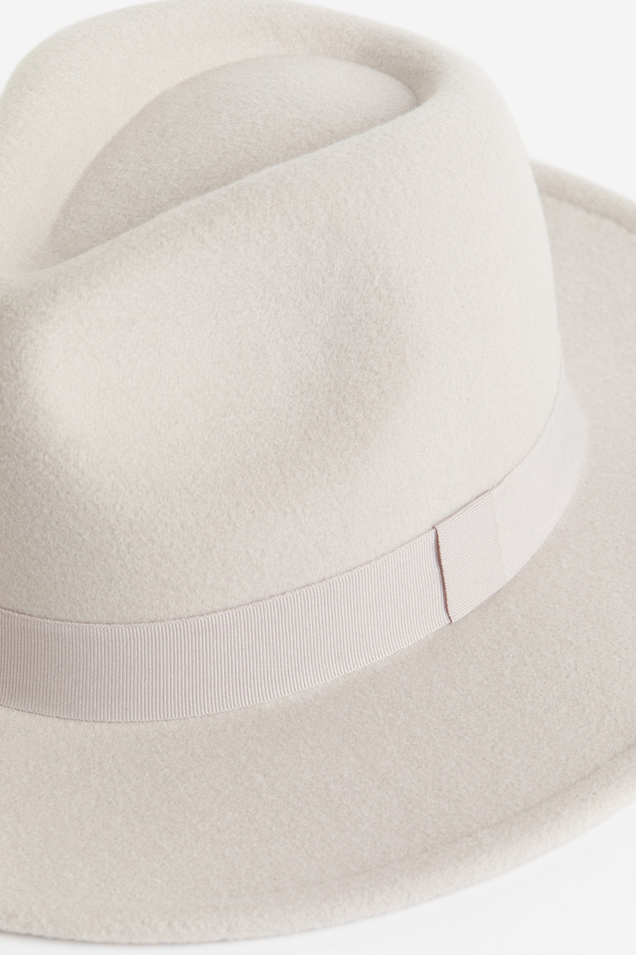 Xem ảnh lớn hơn: Mũ phớt - Màu be nhạt - Ladies | H&M VN 2