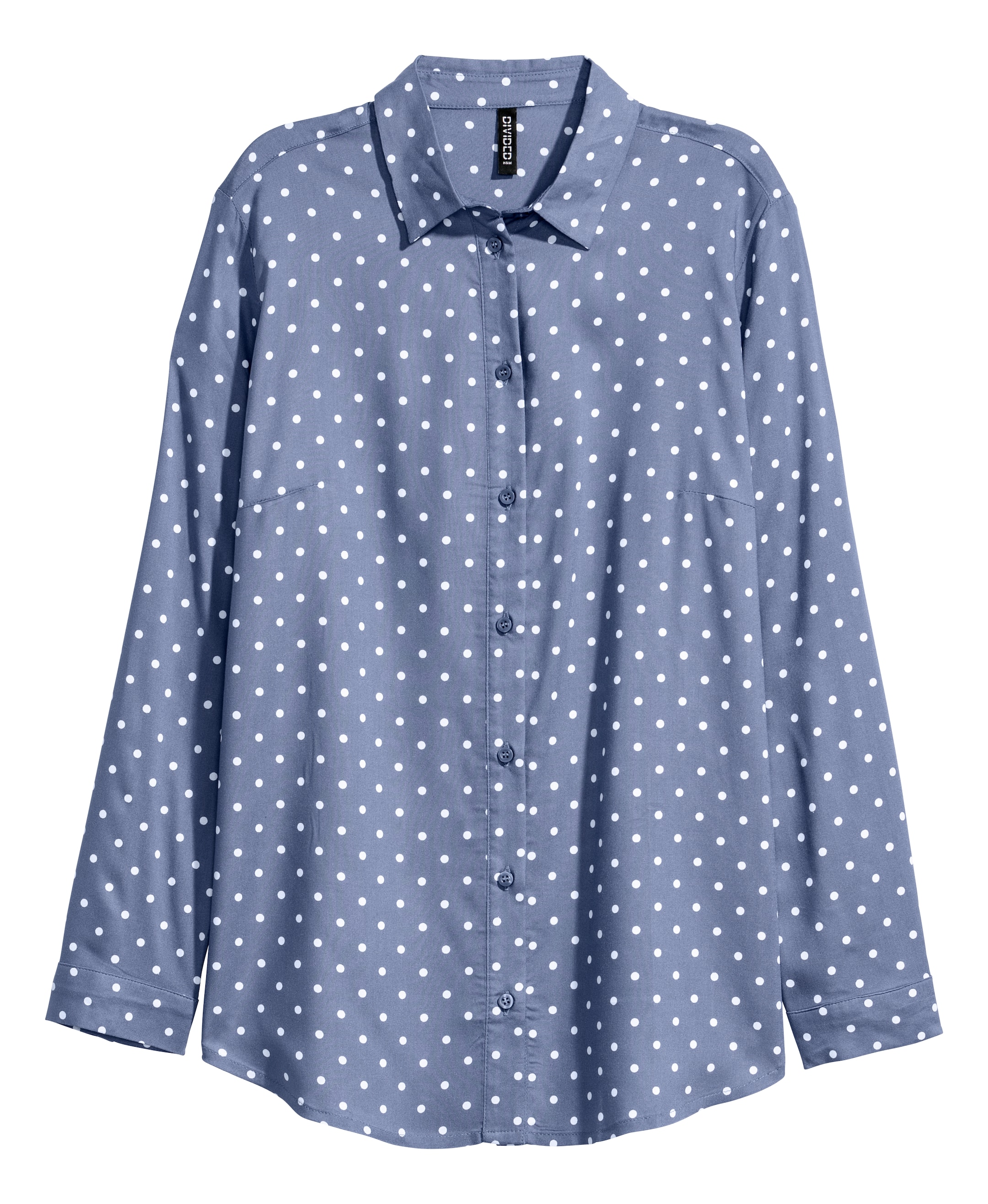 Camisa lunares mujer h&m sale