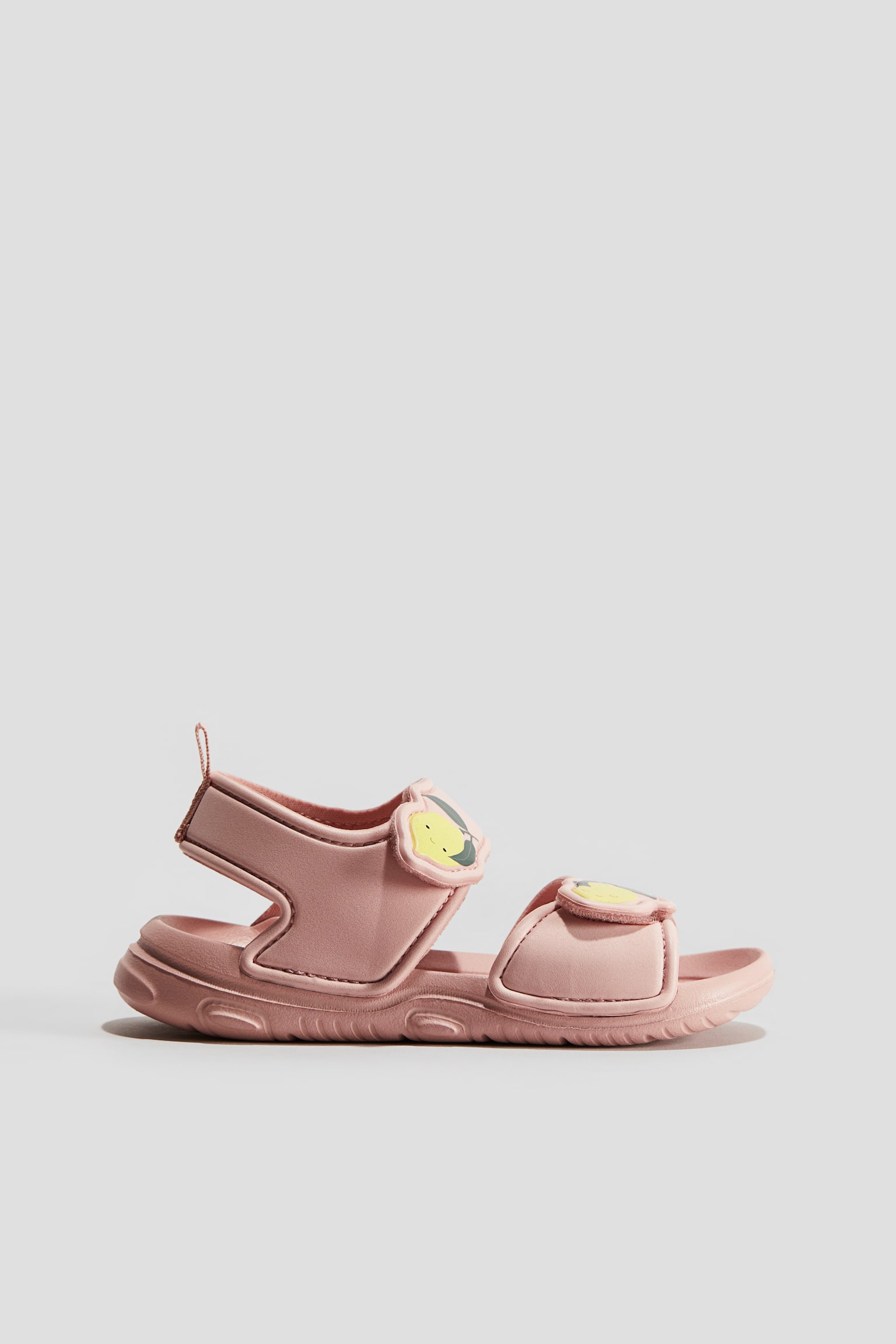 Ankle Strap Sandals - Dusty pink/Lemons - 3