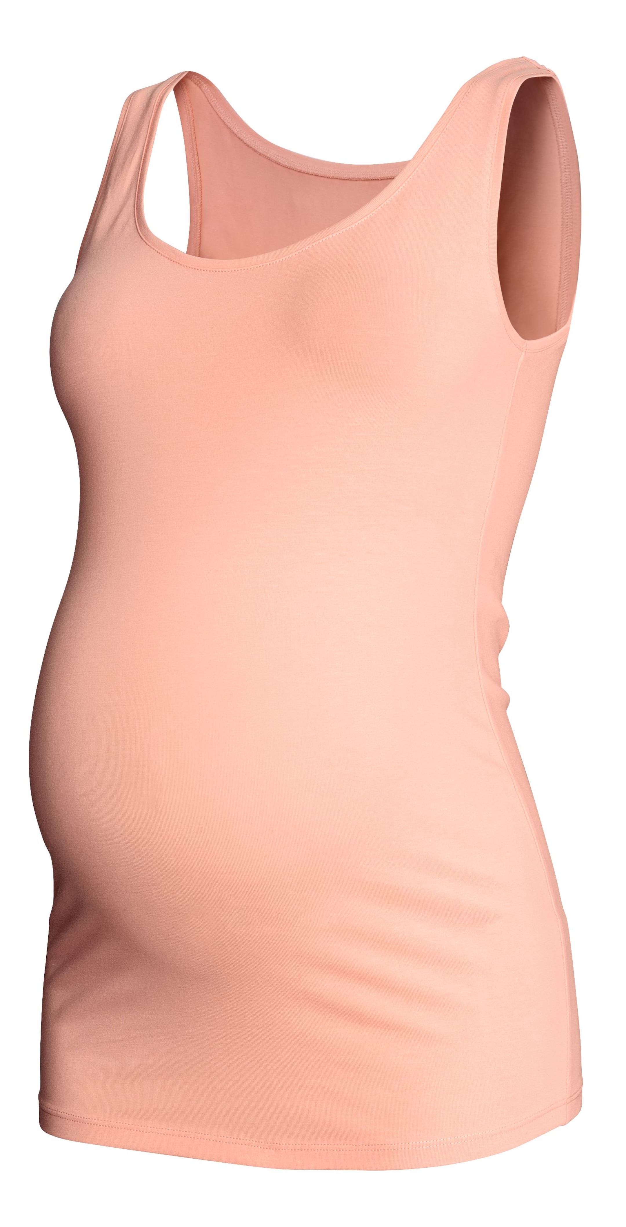 Näytä suurempi kuva: MAMA Trikootoppi - Aprikoosi - NAISET | H&M FI 1