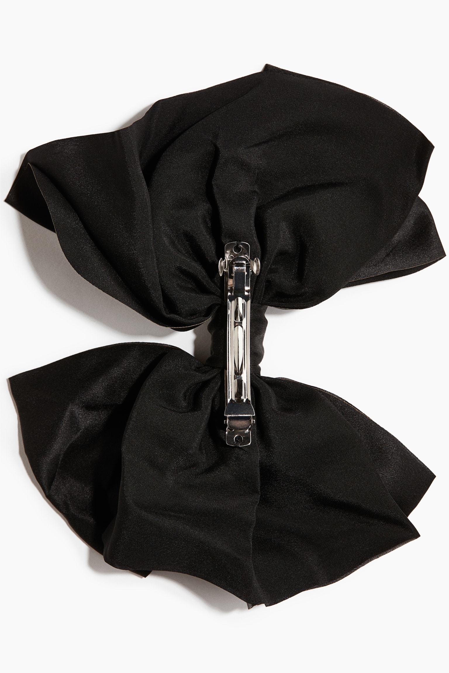 Аксессуары для волос H&M Silk Bow Hair Clip, цвет: Чёрный — фото 2
