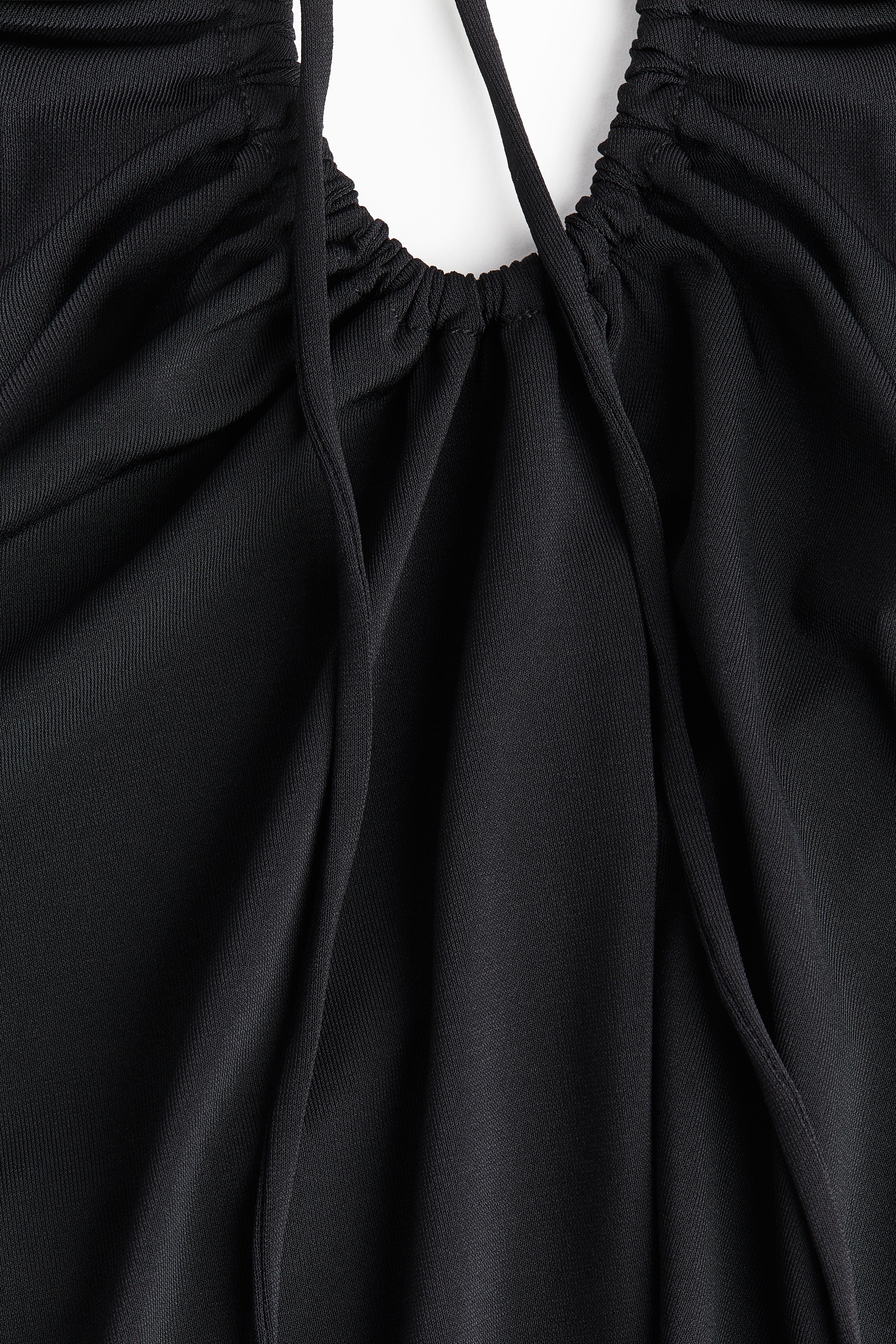 halter top prom dress Black Halter Maxi Party Dress – Gabi Swimwear