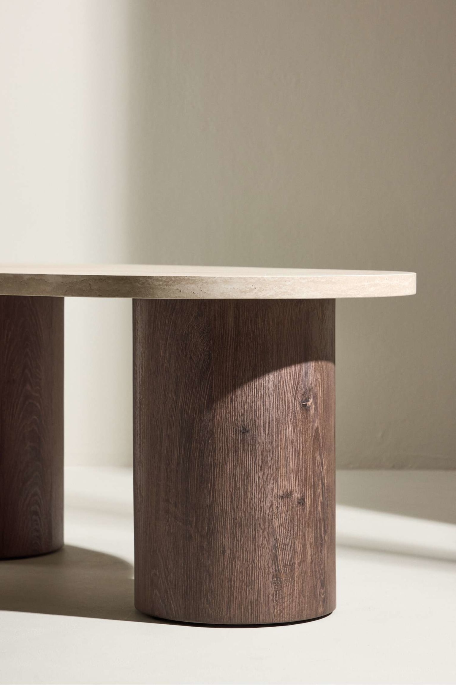 Table De Canapé Megg-Mdf, Beige - 5