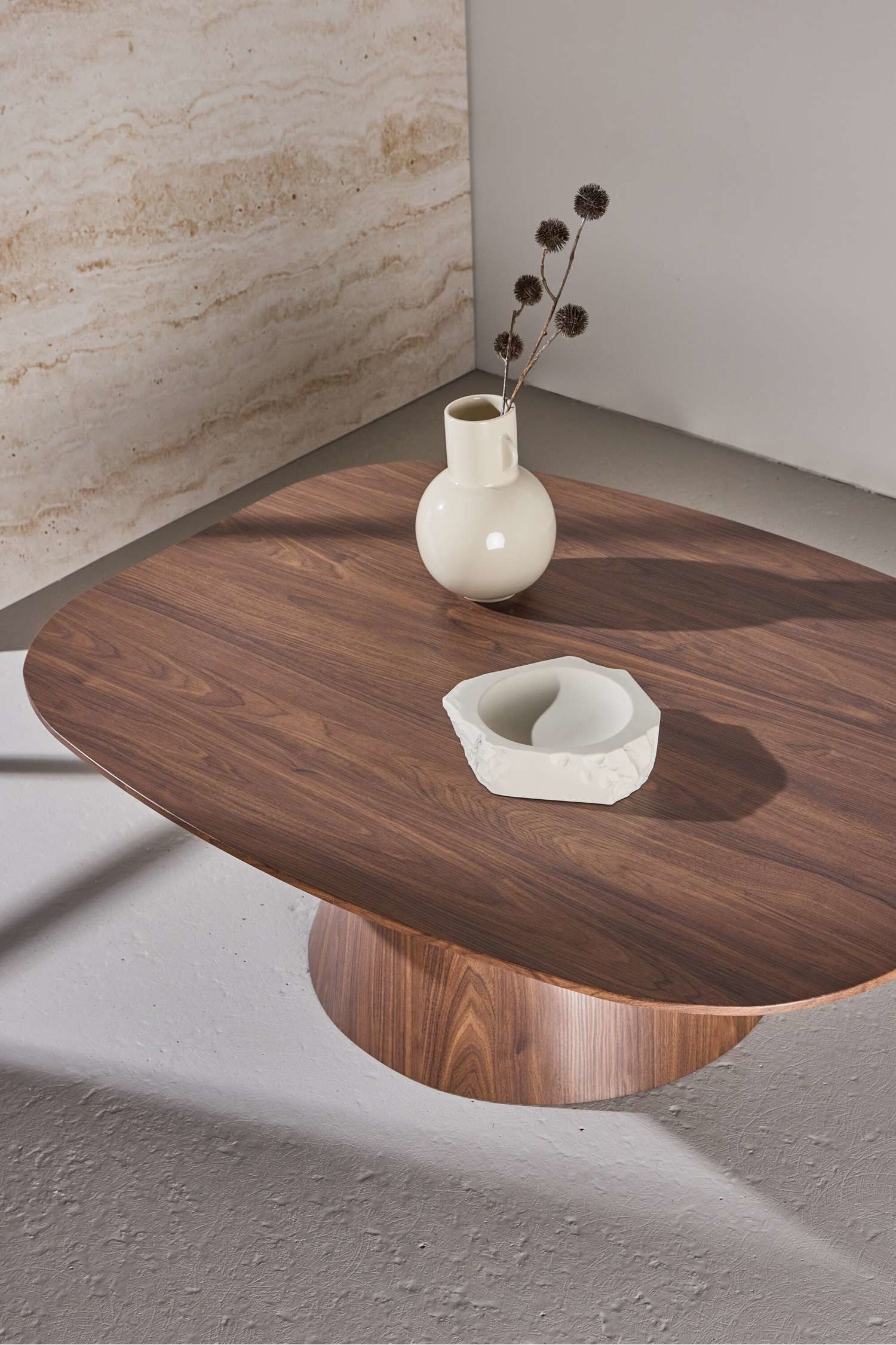 Table Basse Lanzo - Mdf, Moka