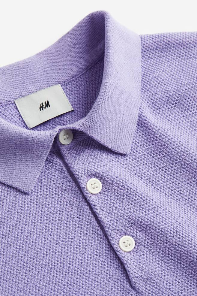Regular Fit Polo shirt - Purple/White/Greige/Black/dc/dc - 4