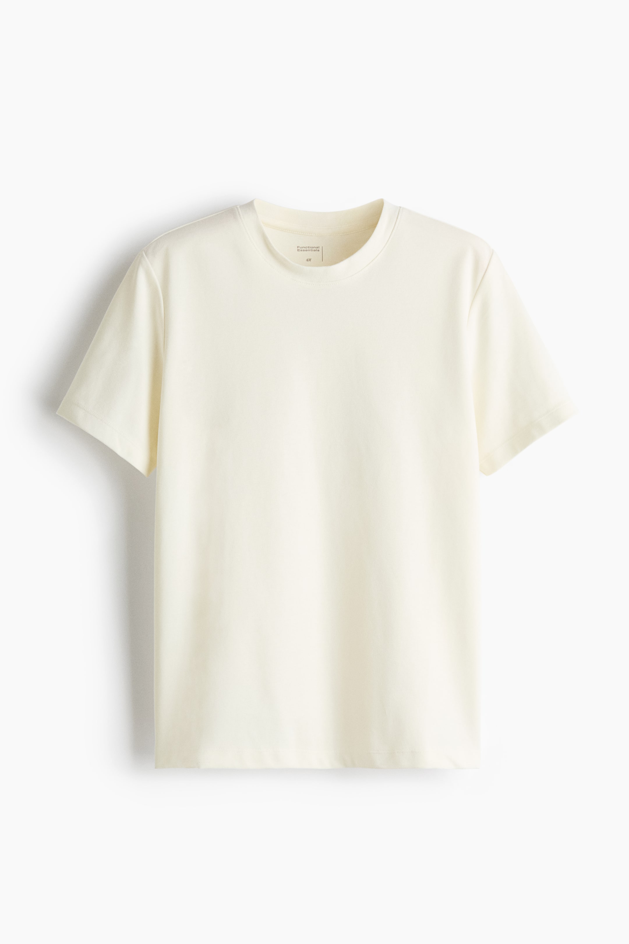 Vezi imaginea mai mare: Tricou Cooling Regular Fit - Ivory - FEMEI | H&M RO 1
