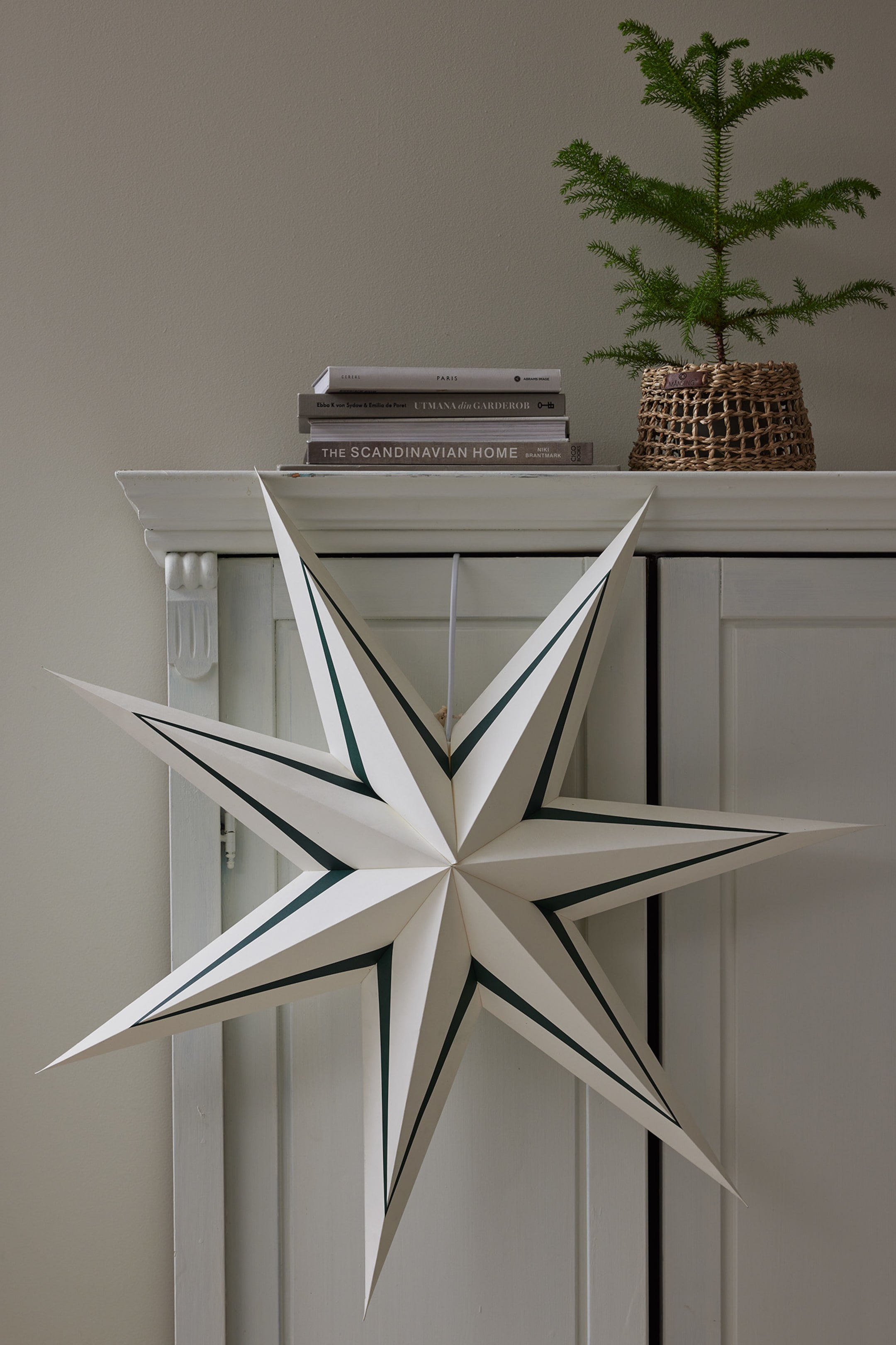 Visualizza immagine più grande: Stella Di Carta Stripe - Verde - Star Trading | H&M IT 2