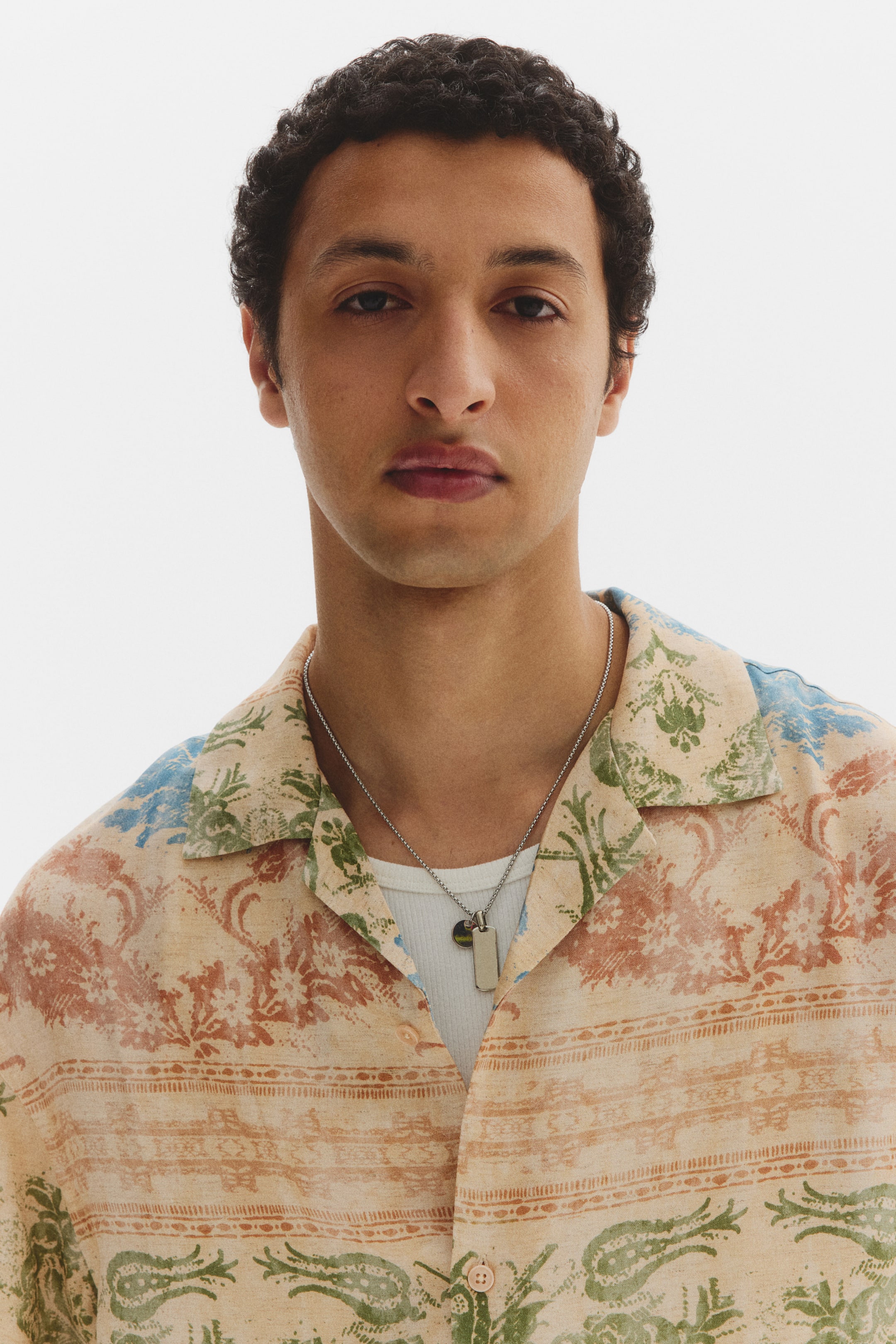 Regular Fit Patterned resort shirt