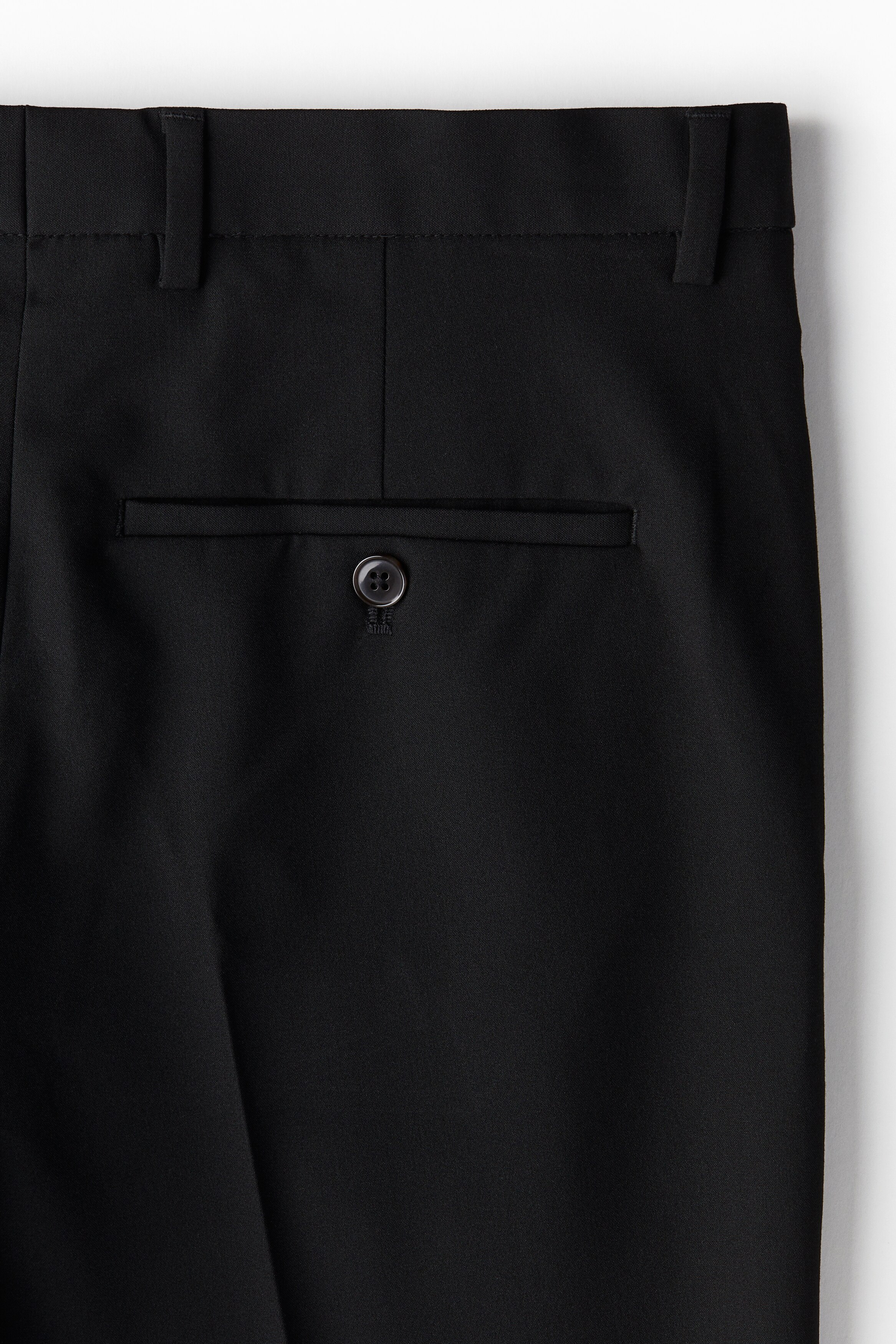 Men's Black Slim Fit Dressy Pants | H&M US