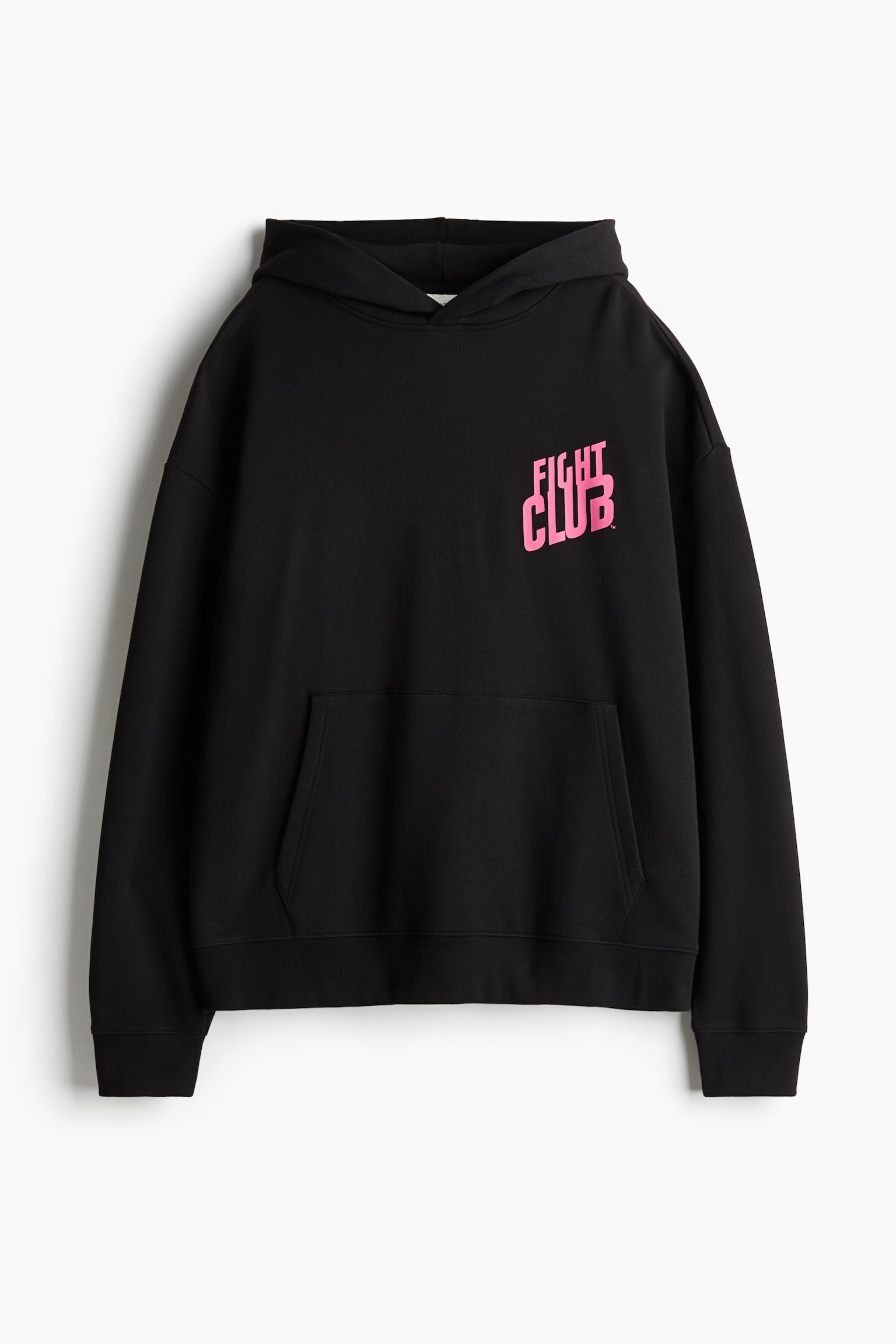 Loose Fit Sports hoodie - Black/Fight Club - 2