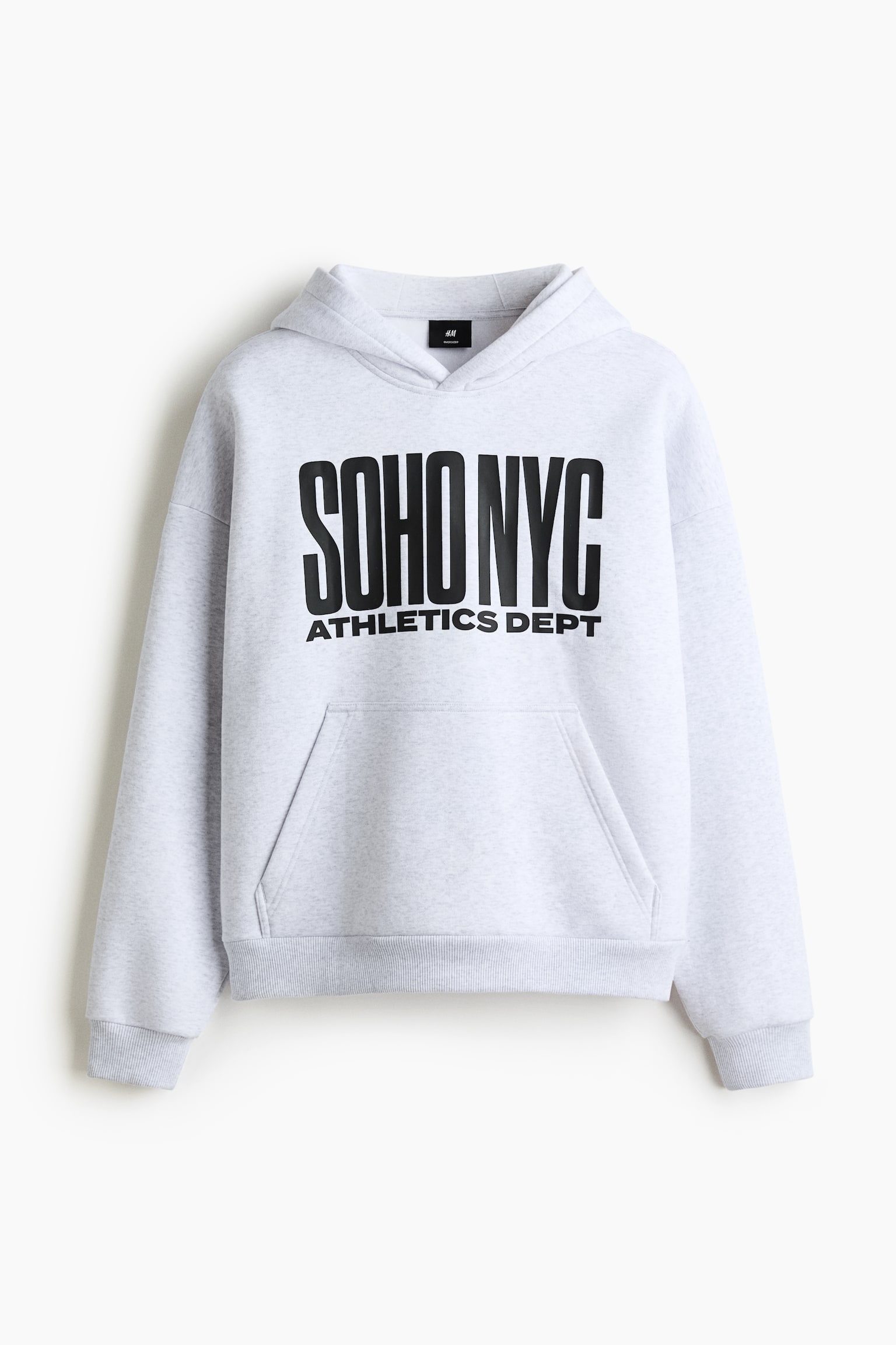 Loose-Fit Hoodie - Gray melange/Soho NYC/Gray melange/Euphoria/Black/Euphoria