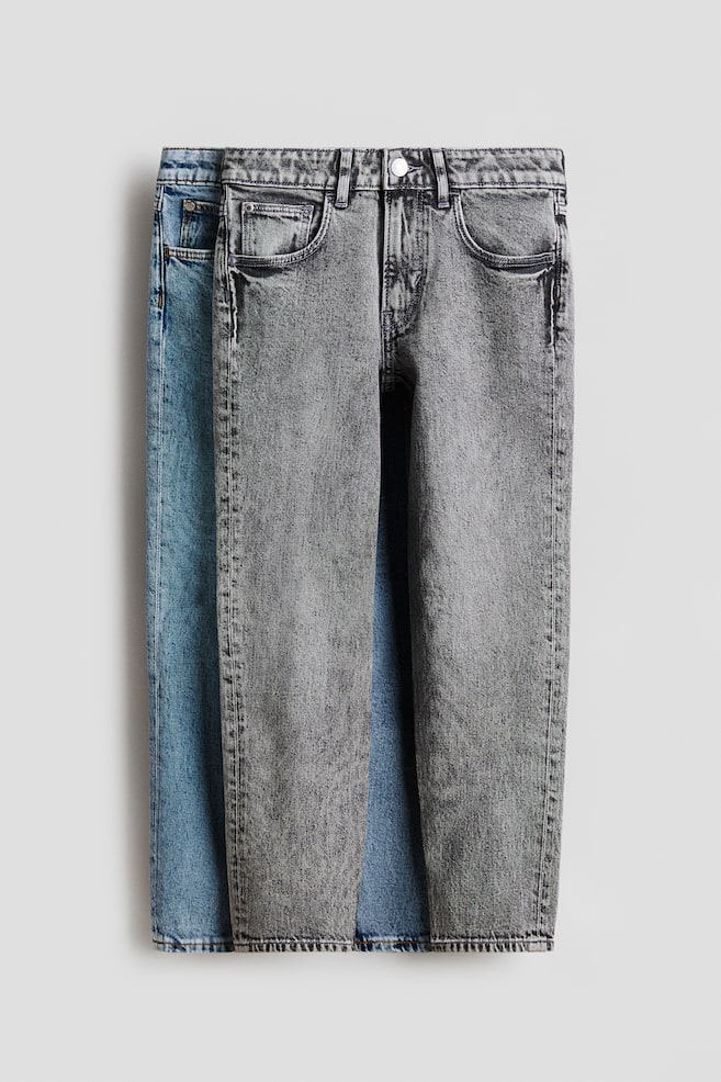 Set van 2 Comfort Stretch Relaxed Fit Jeans - Denimgrijs/denimblauw/Licht denimblauw/denimblauw/Denimblauw/denimgrijs - 1