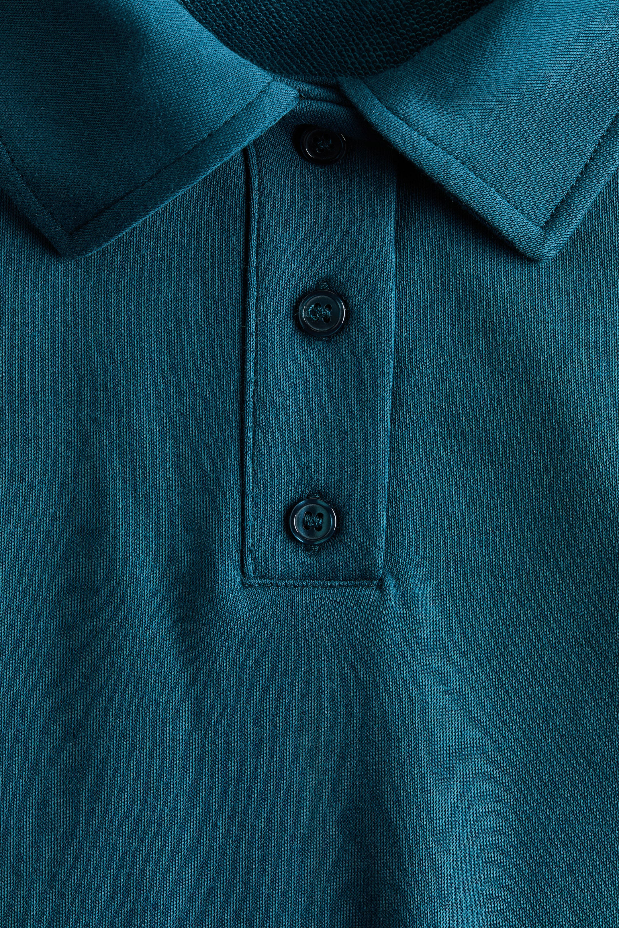 Женские платья H&M Sweatshirt Polo Dress — фото 7