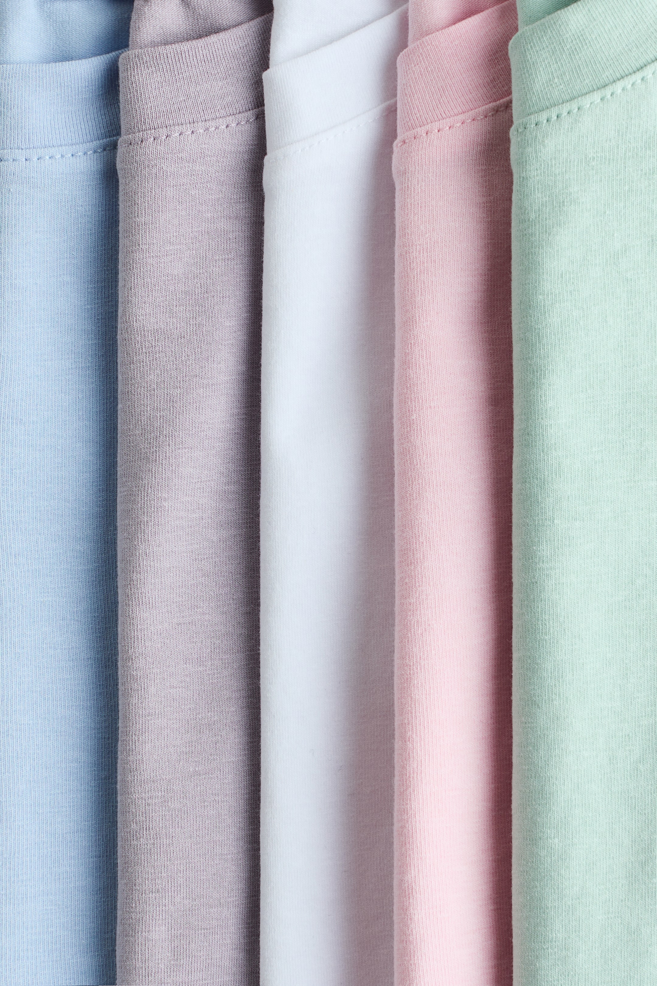 Детские футболки H&M 5-Pack Cotton T-Shirts — фото 2